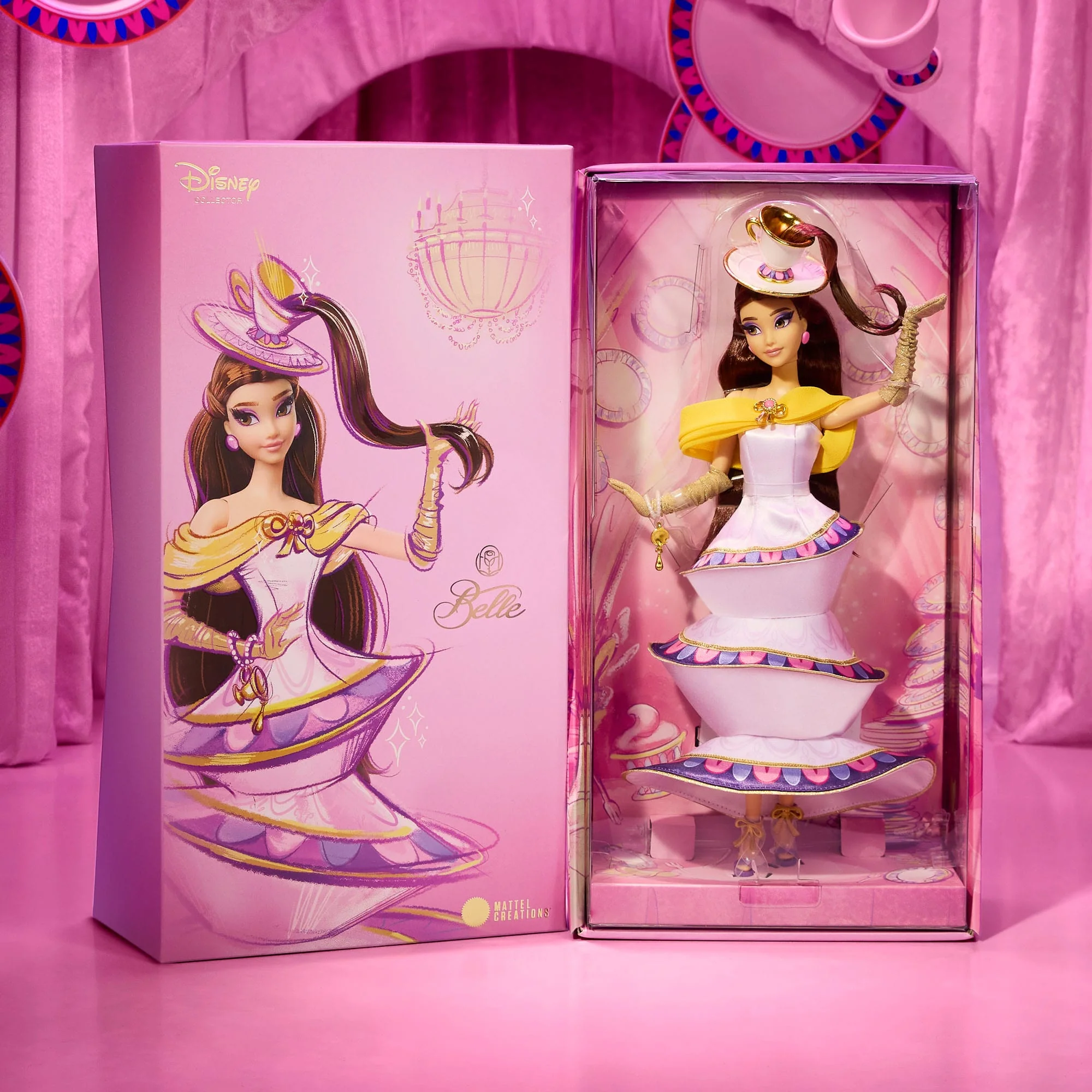Mattel Creations Disney Once Upon a Whimsy Collection Belle Doll