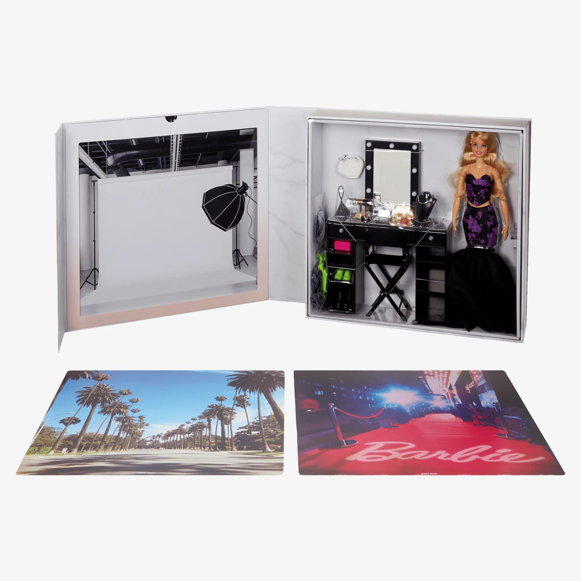 Mattel Creations @BarbieStyle Fashion Studio & Doll Set