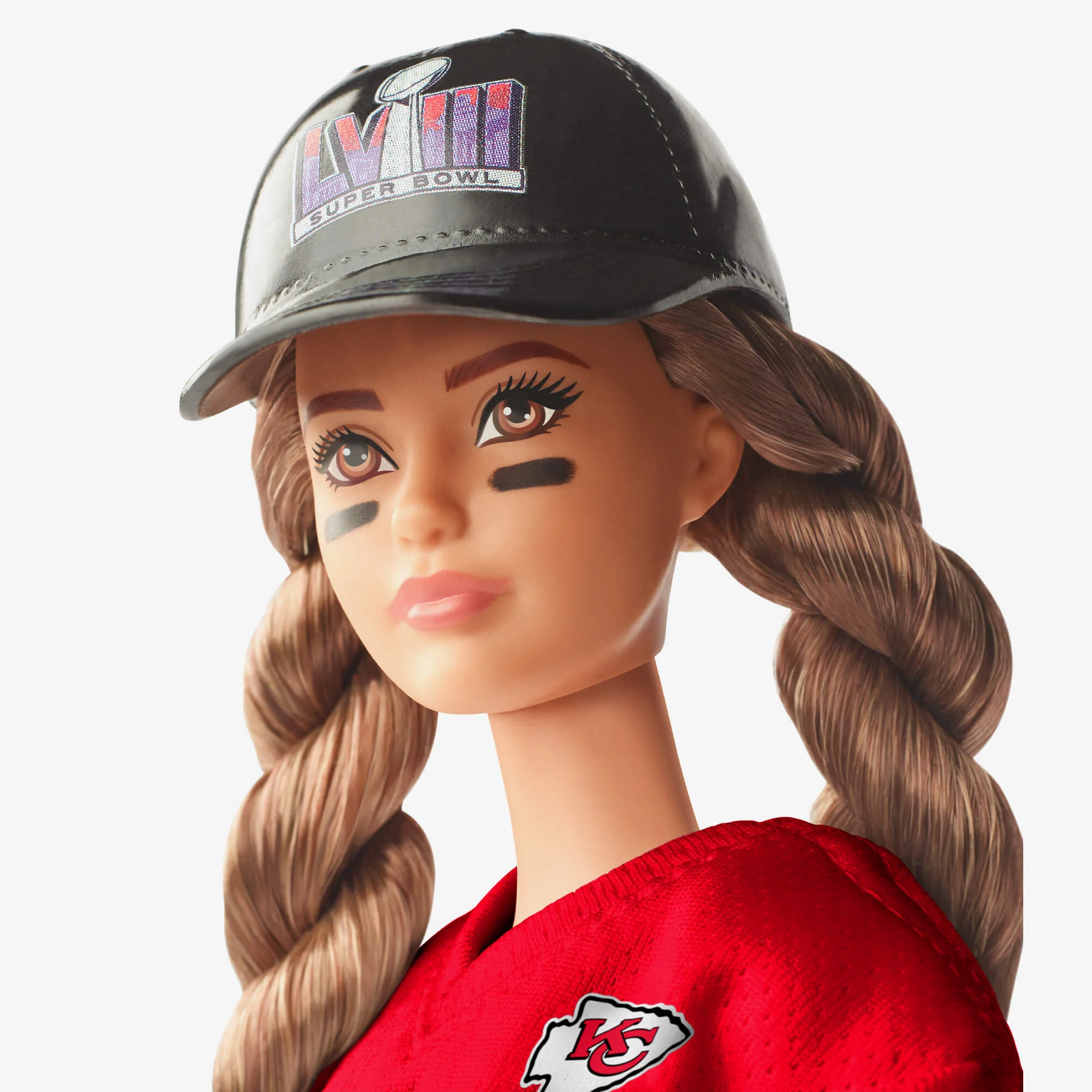Mattel Creations Barbie NFL Super Bowl LVIII Champion Doll Kansas City Chiefs