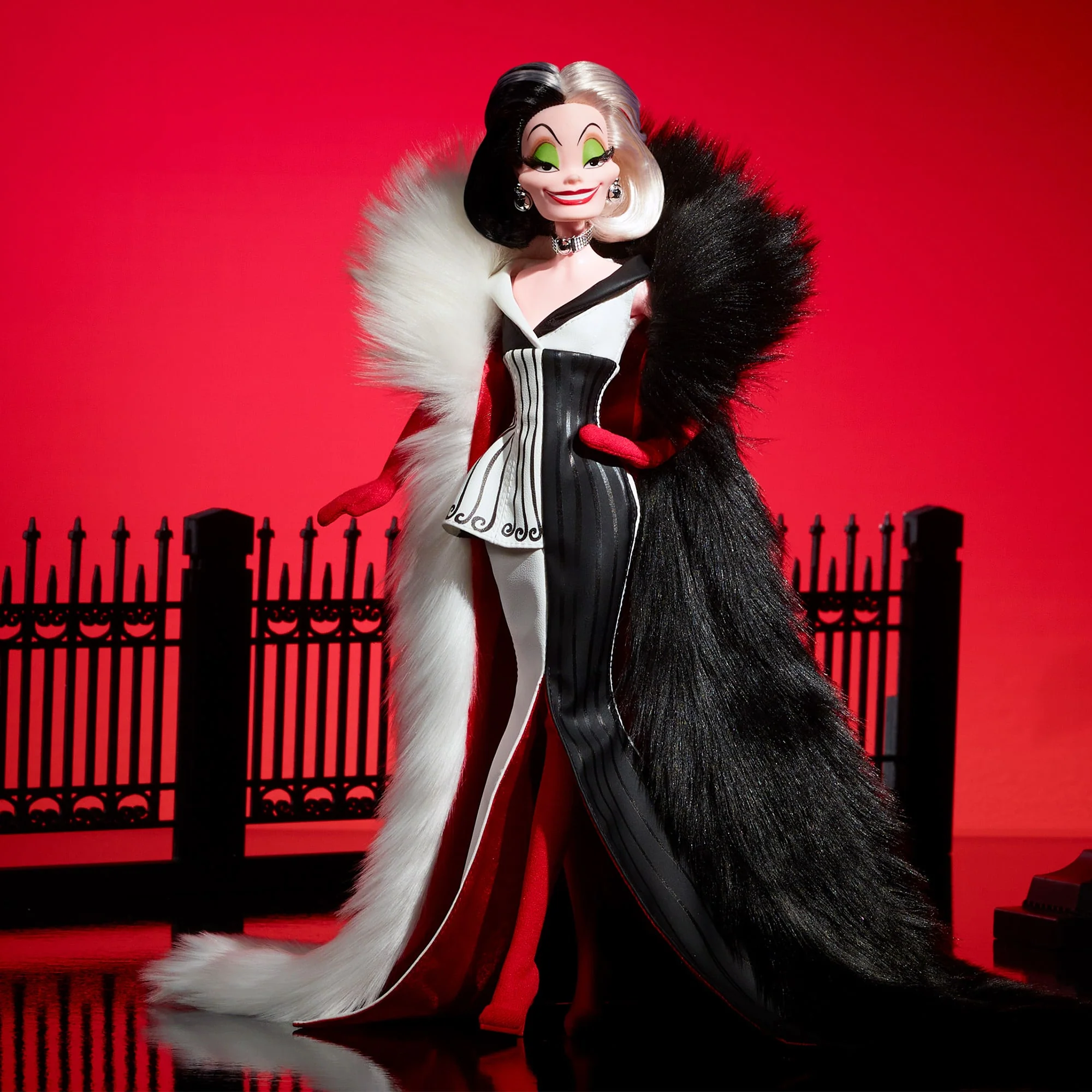 Mattel Creations Disney Darkness Descends Cruella De Vil Doll