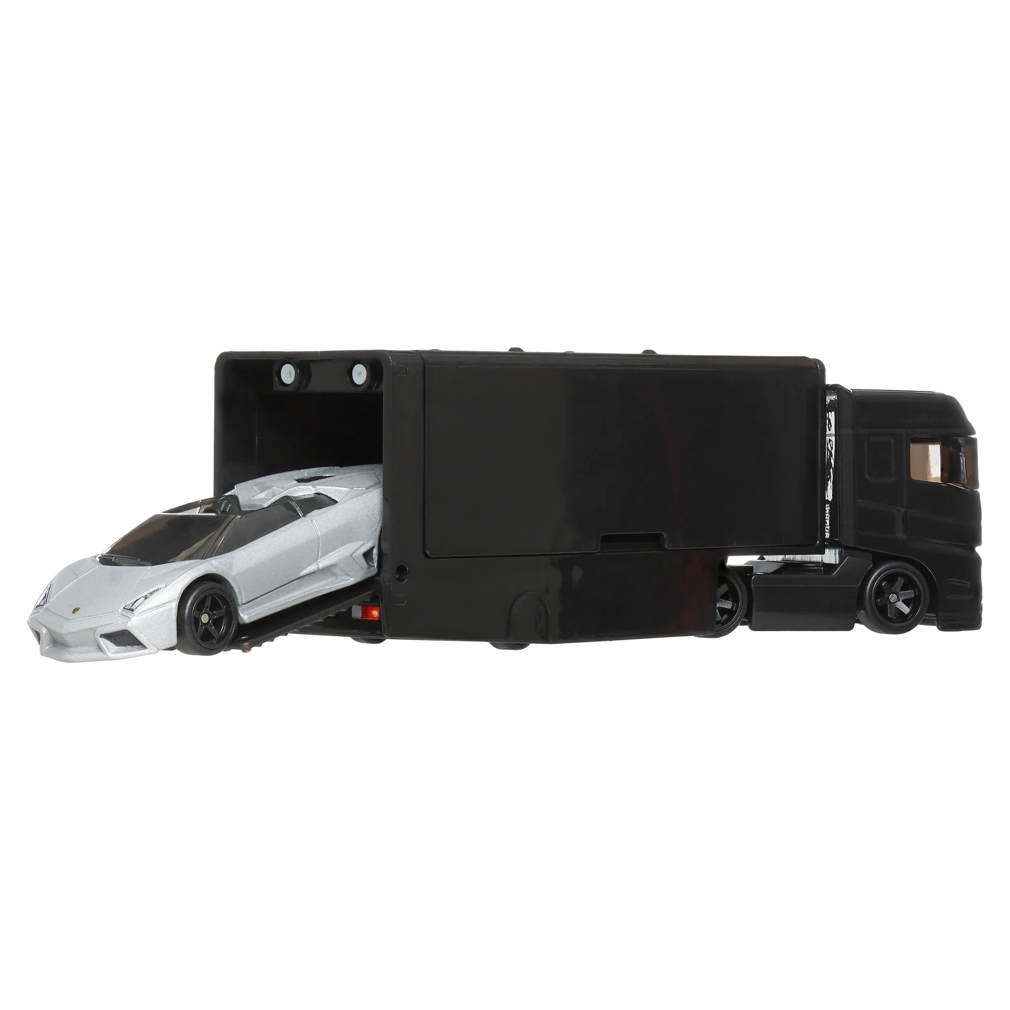 Mattel Creations Hot Wheels Team Transport Truck & Race Vehicle