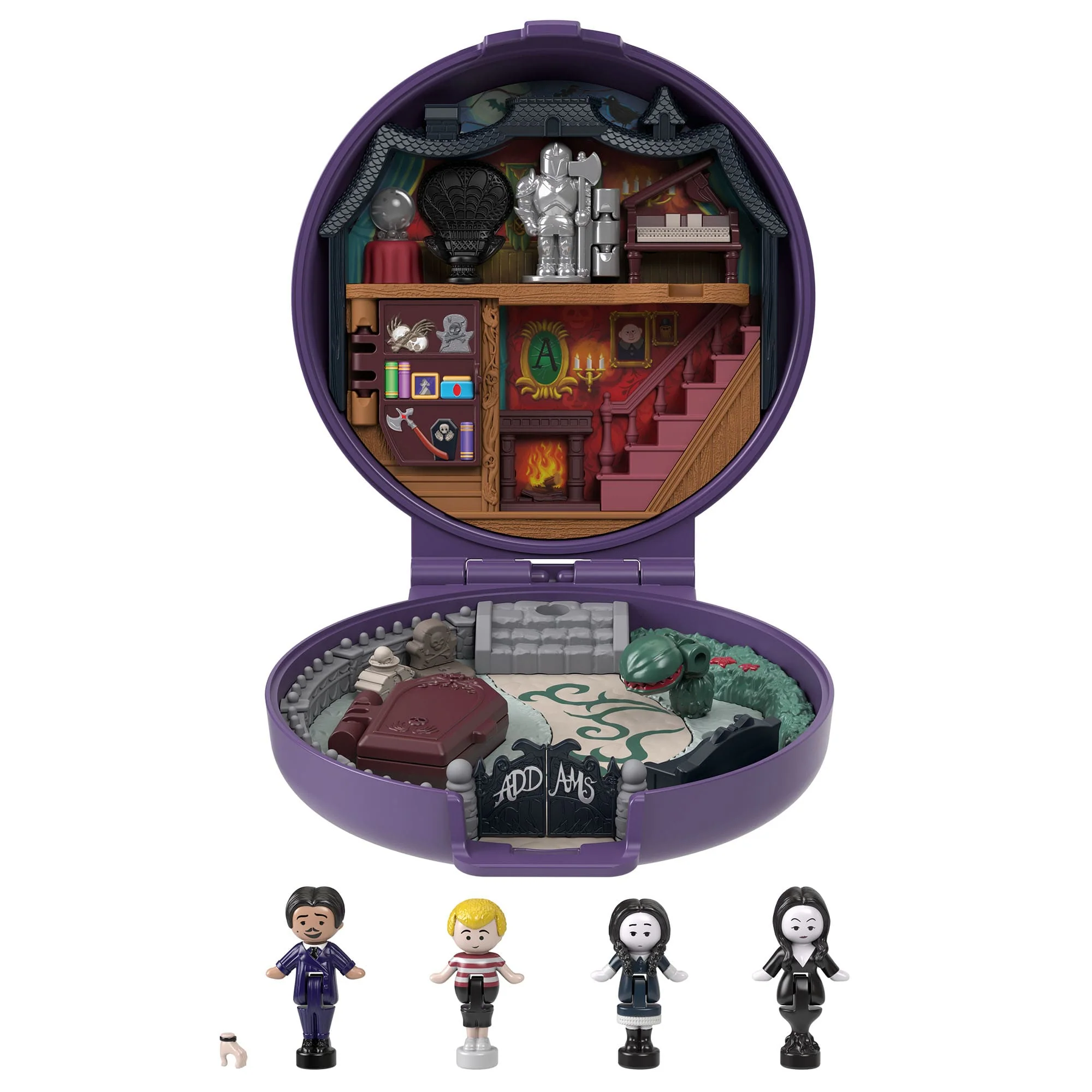 Mattel Creations Polly Pocket Collector The Addams Family Compact