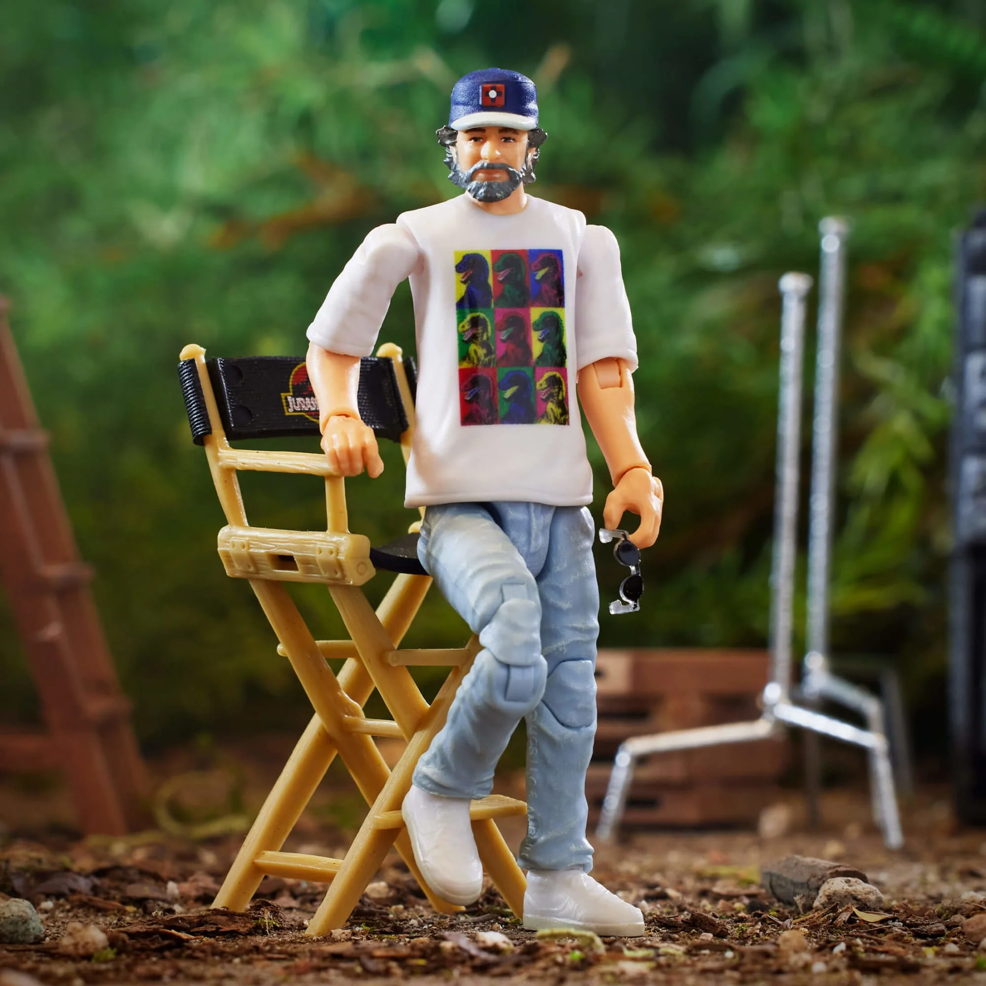 Mattel Creations Jurassic Park 30th Anniversary Steven Spielberg Figure