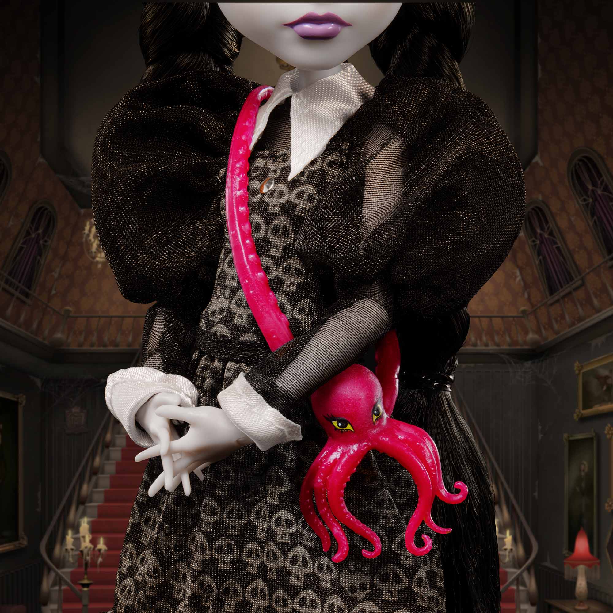 Mattel Creations Monster High Skullector Addams Family Doll Two-Pack