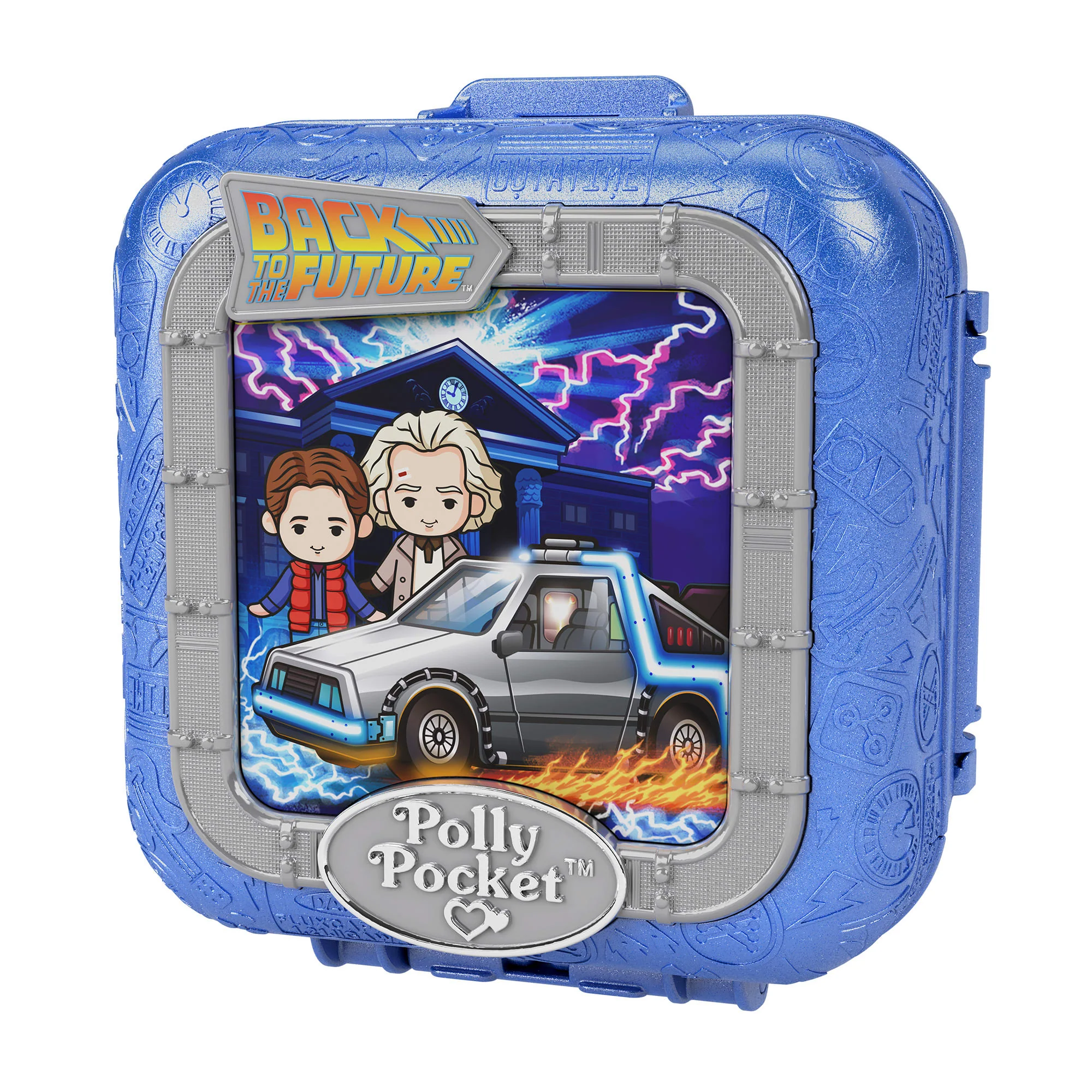 Mattel Creations Polly Pocket Back to the Future Compact