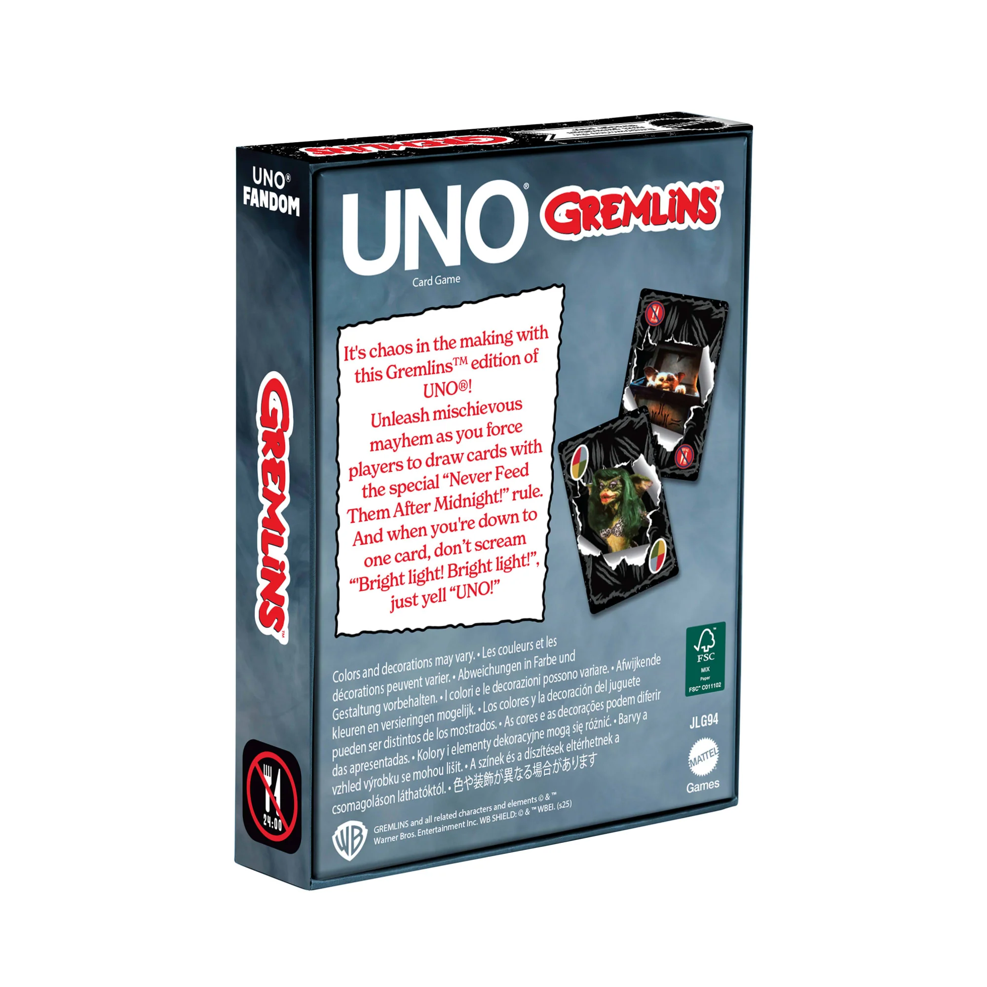 Mattel Creations UNO Fandom Gremlins