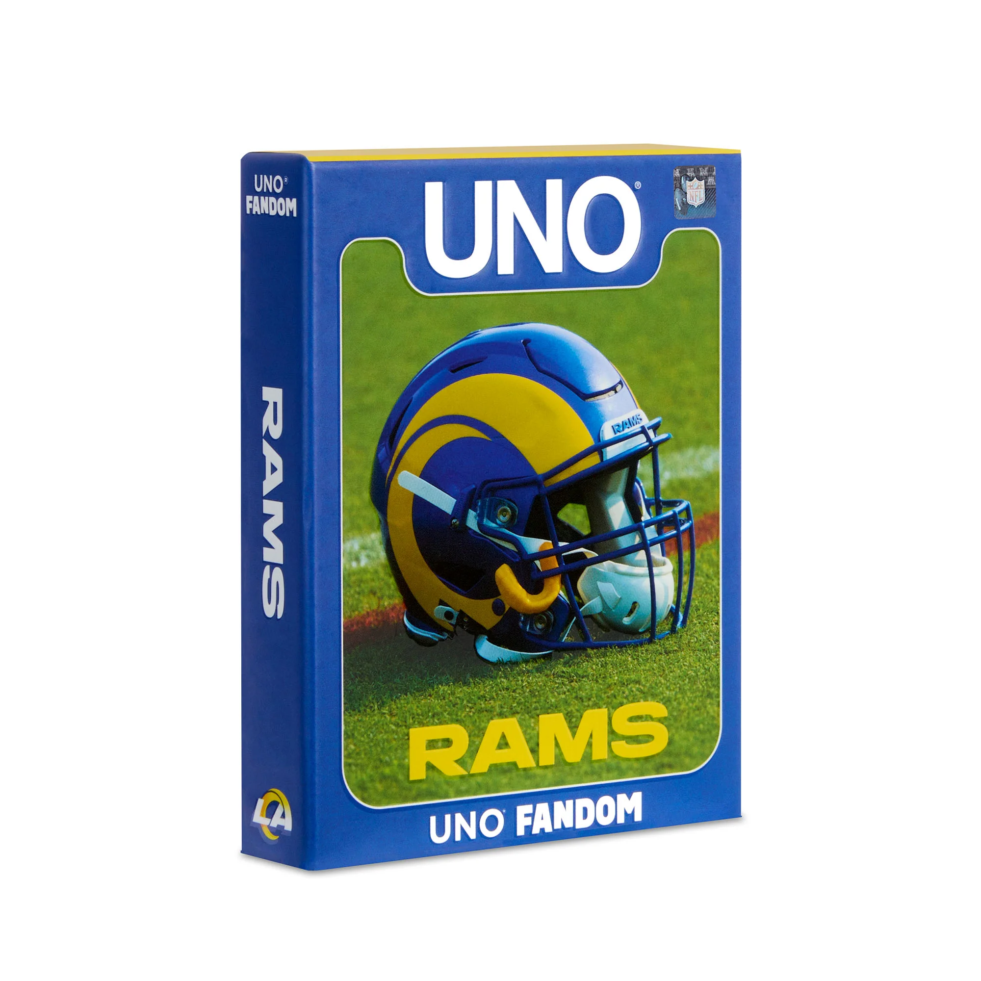 Mattel Creations UNO Fandom NFL Los Angeles Rams Game Deck