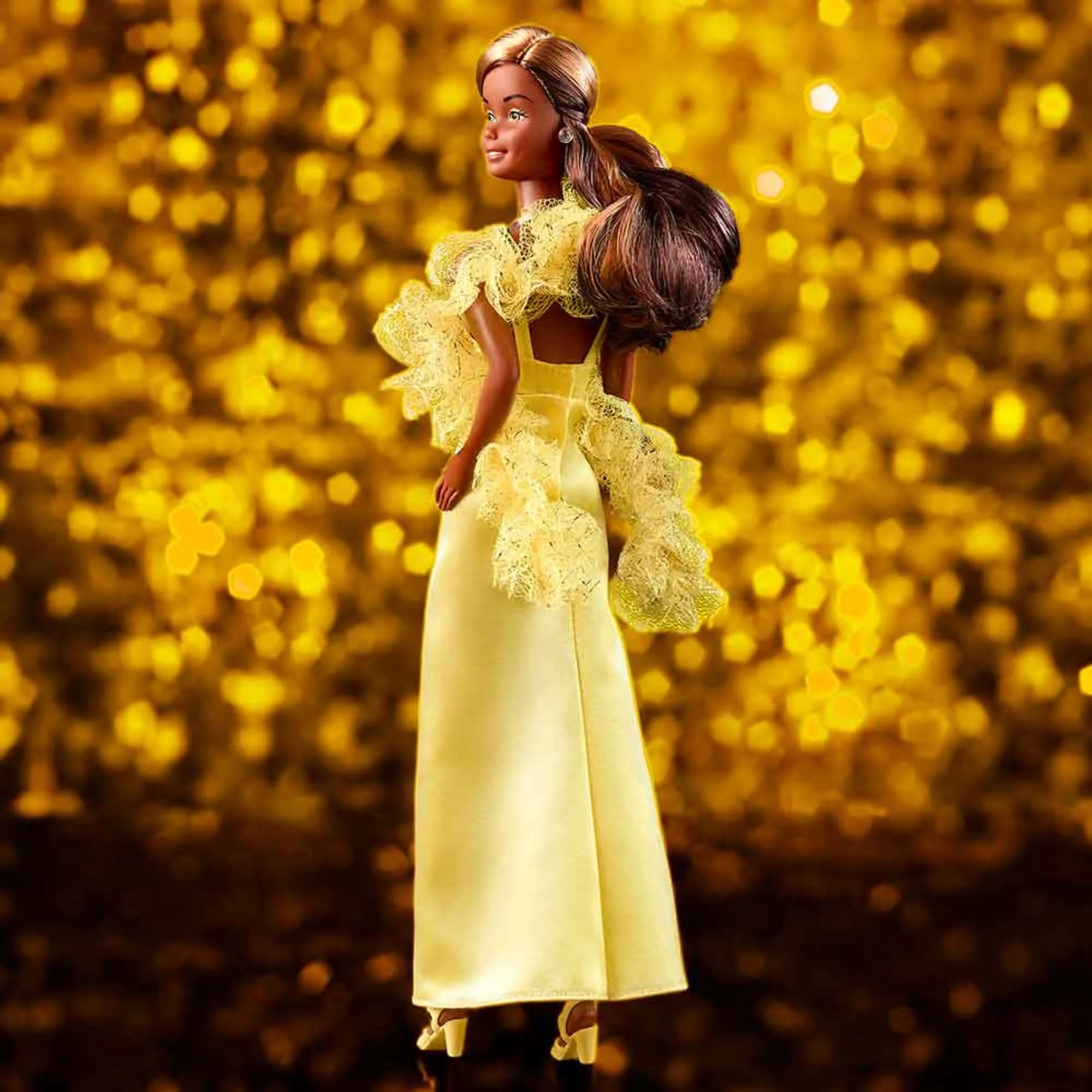 Mattel Creations 1977 Superstar Christie Barbie Doll