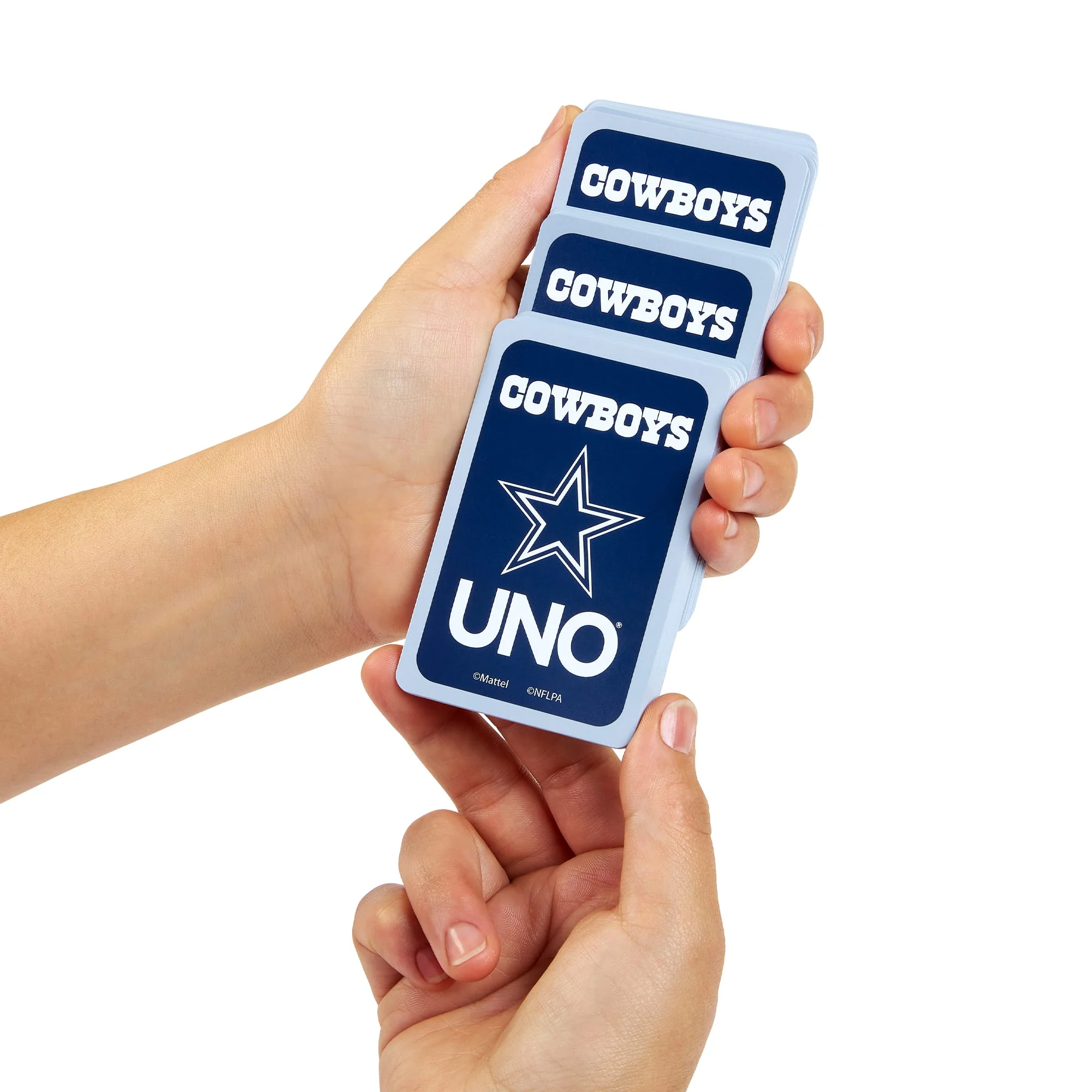 Mattel Creations UNO Fandom NFL Dallas Cowboys Game Deck