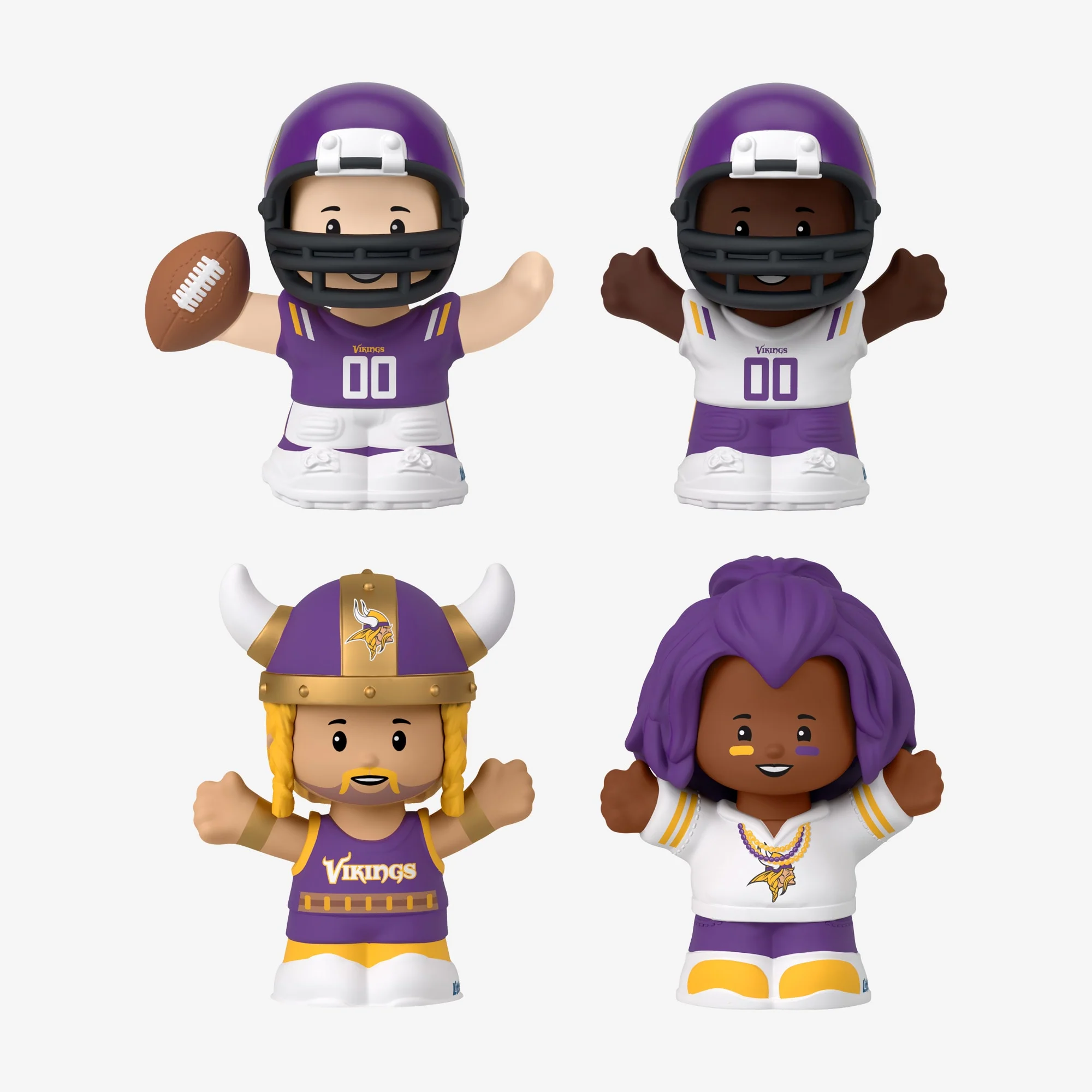 Mattel Creations Little People Collector x NFL Minnesota Vikings Set