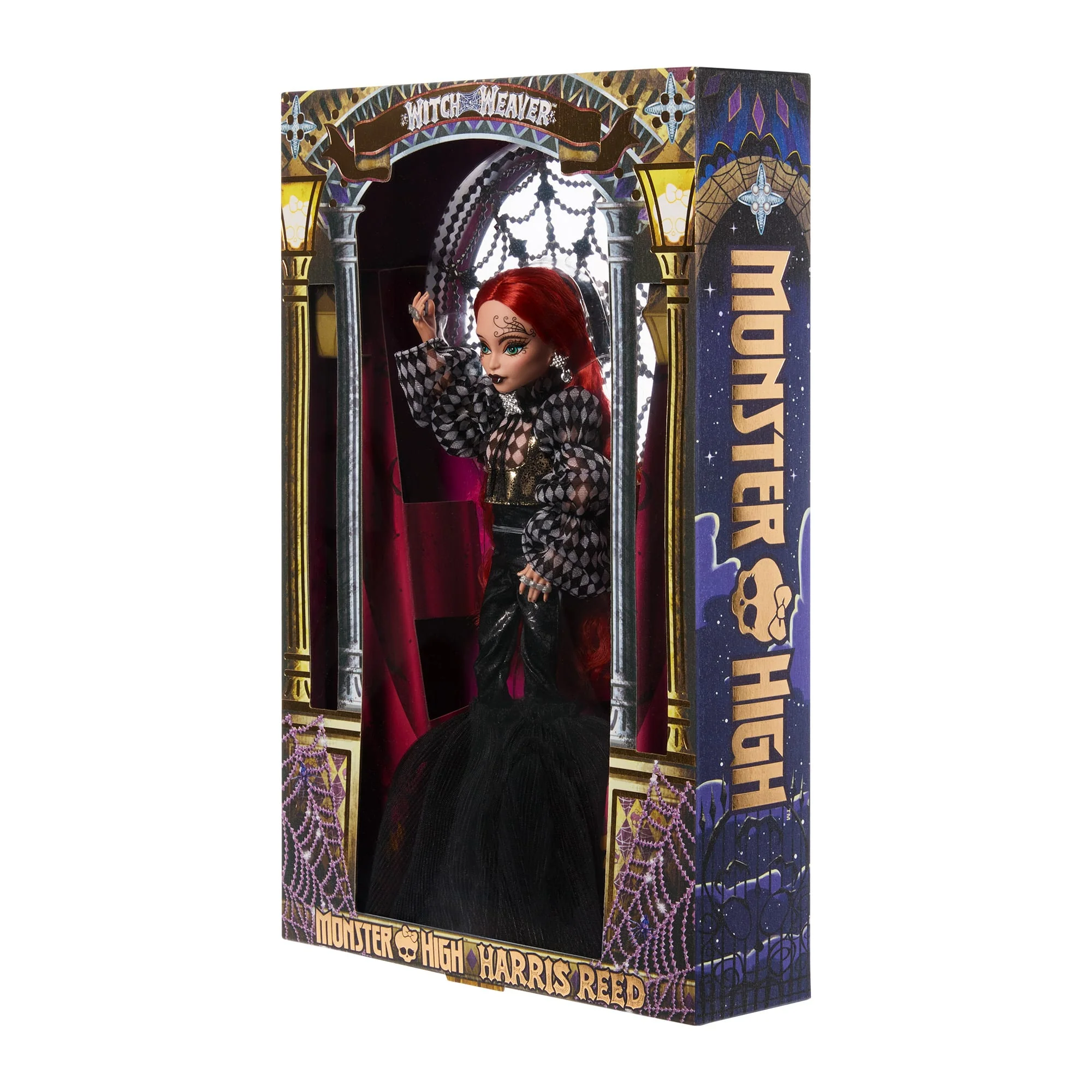 Mattel Creations Monster High Witch Weaver Harris Reed Doll