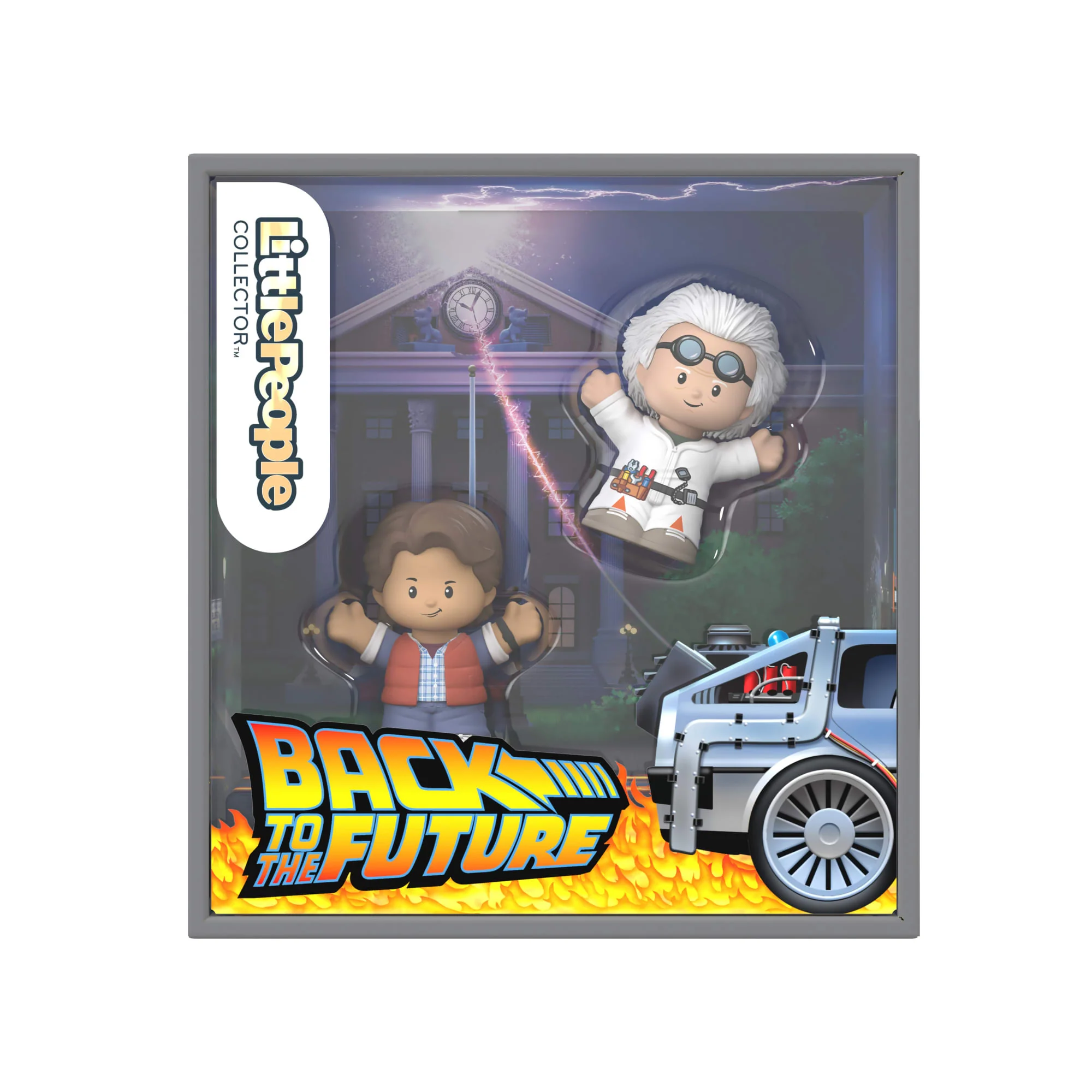 Mattel Creations Little People Collector Back to the Future Special Edition Set