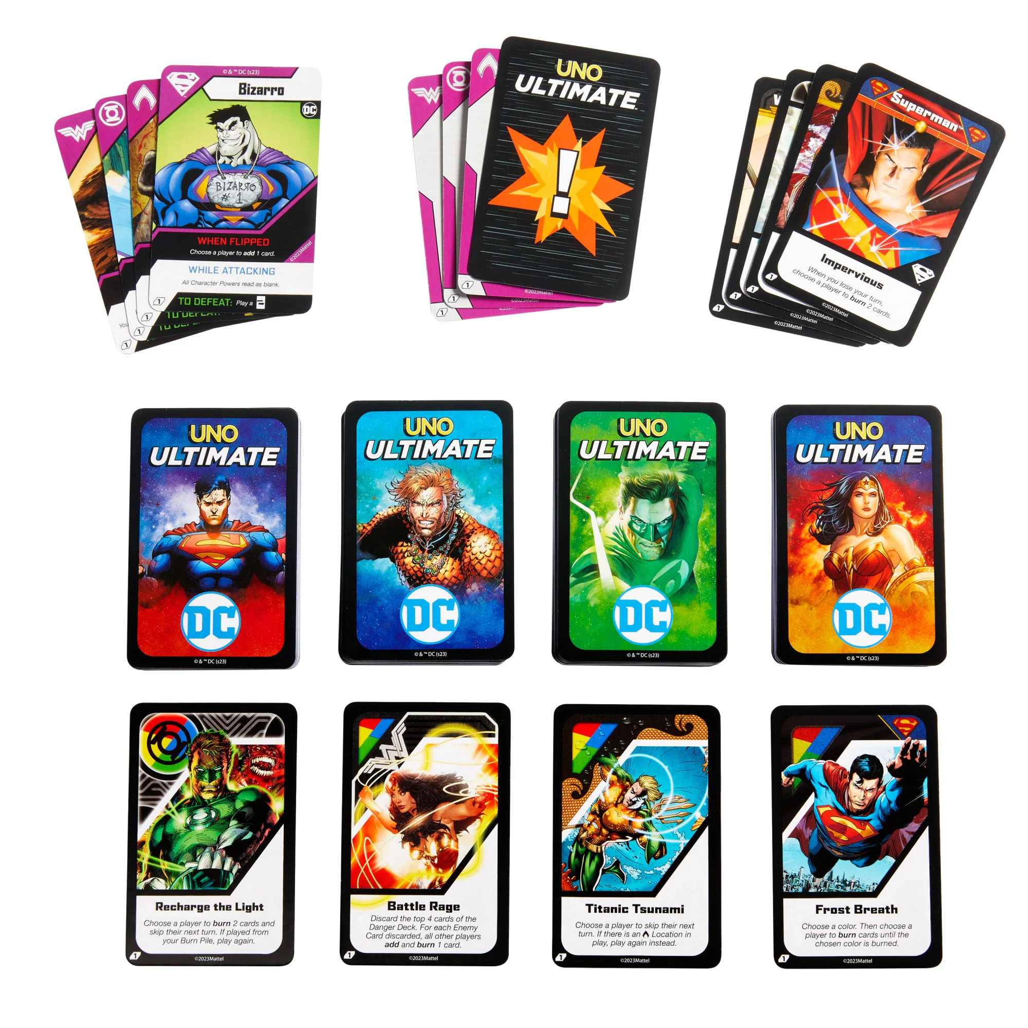 Mattel Creations UNO Ultimate DC Card Game
