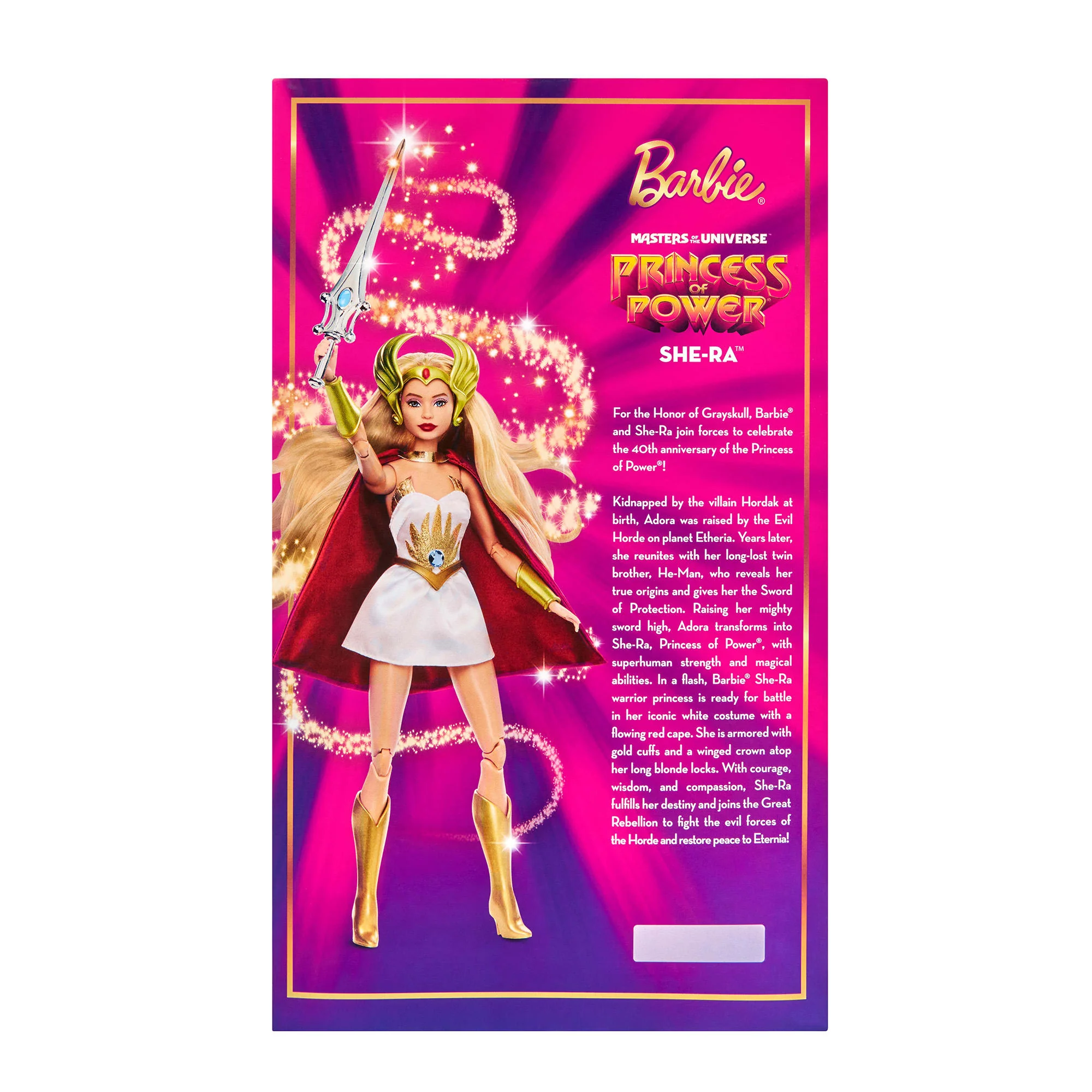 Mattel Creations Masters of the Universe Princess of Power She-Ra Doll