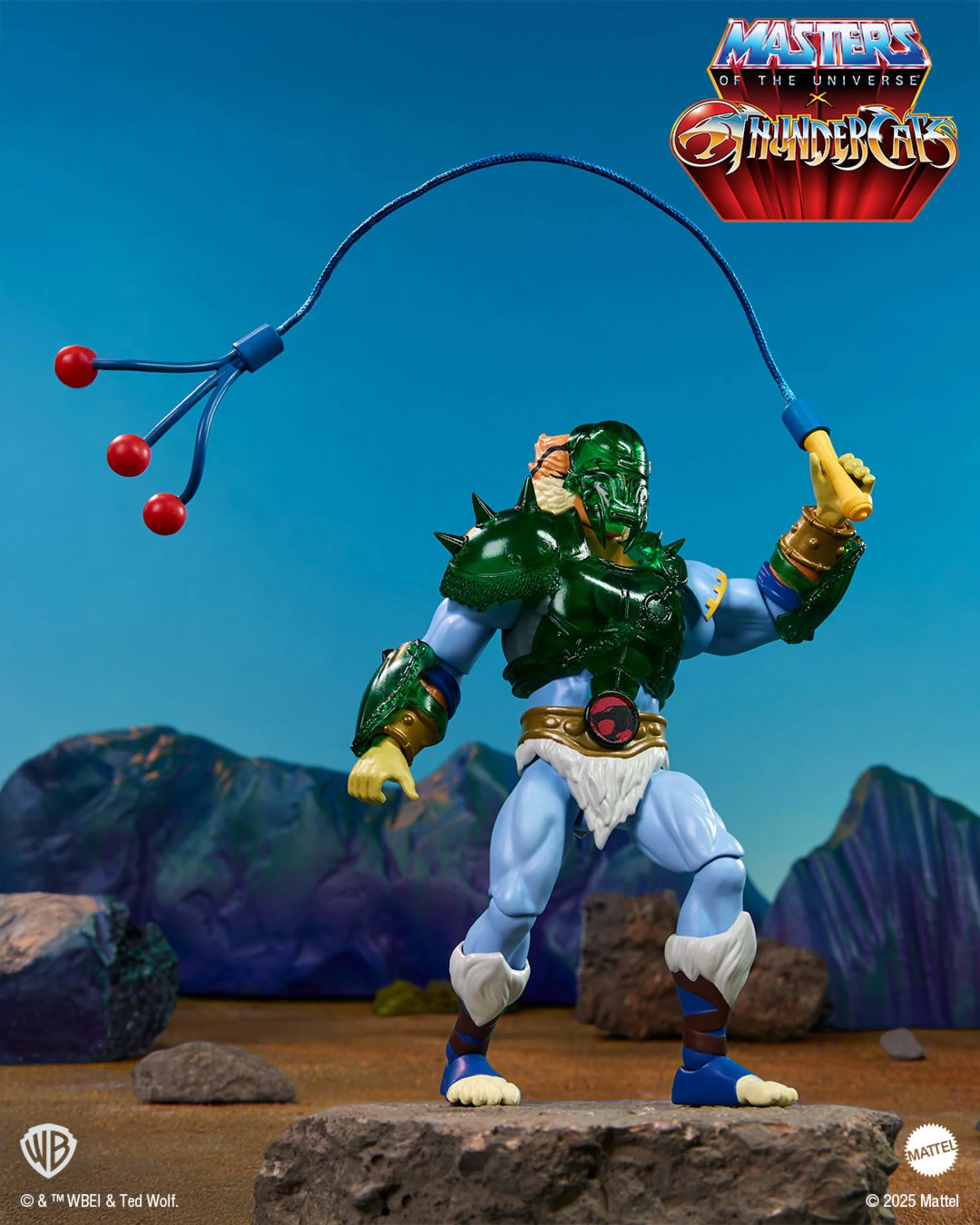Mattel Creations Masters of the Universe x ThunderCats Origins Tygra Action Figure
