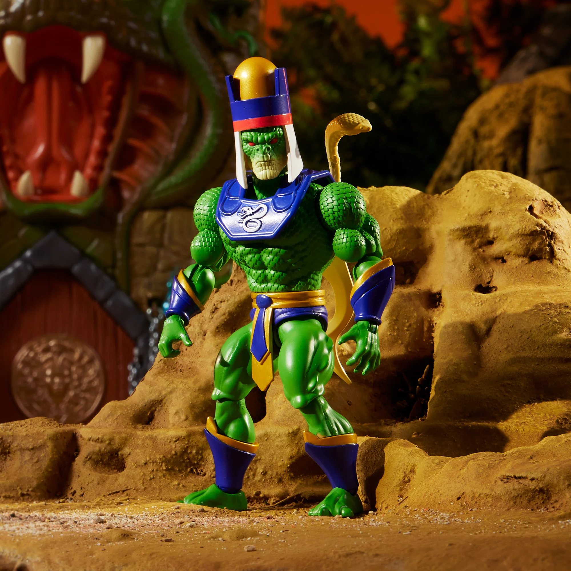 Mattel Creations Masters of the Universe Origins Snake Lair Playset Crowdfund