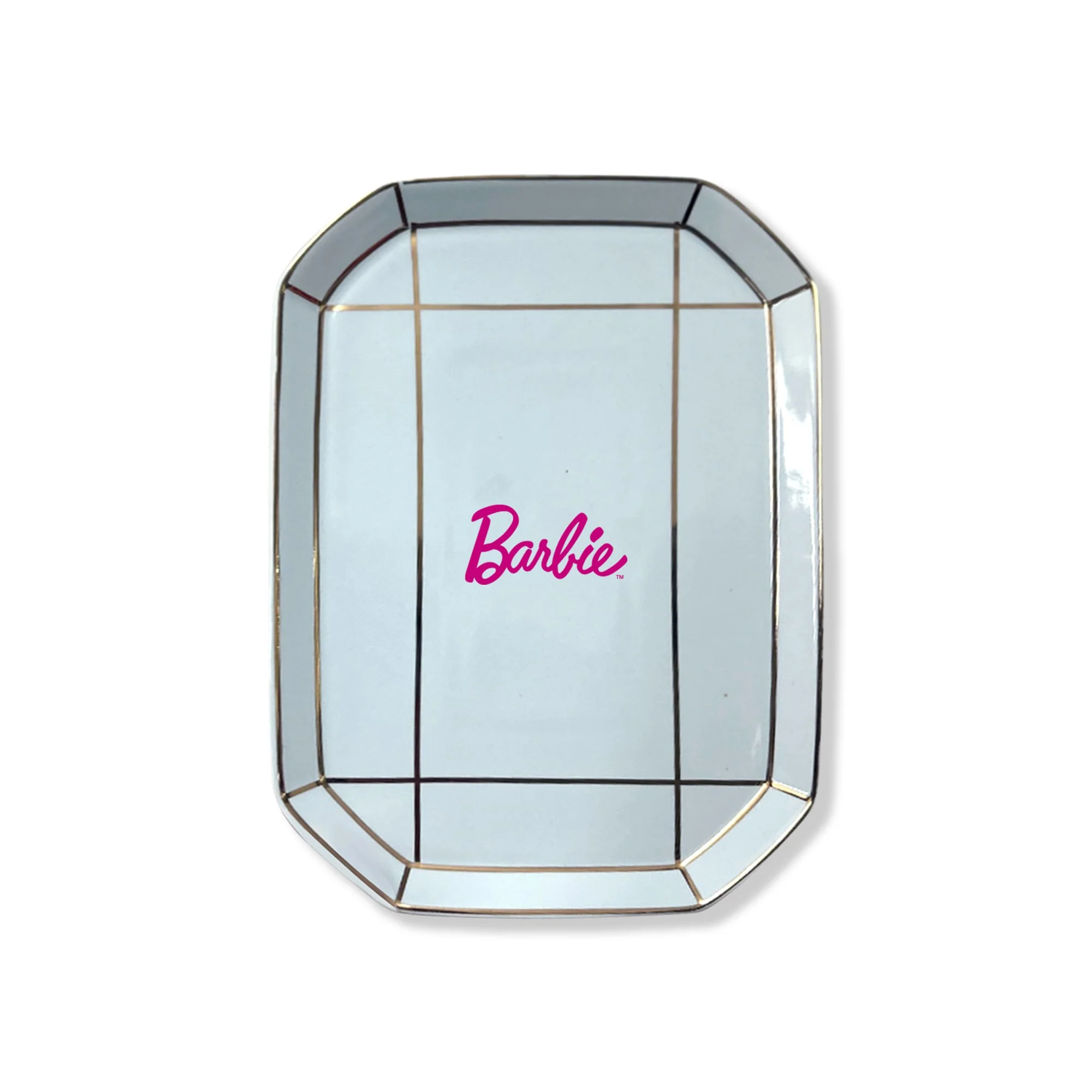 Mattel Creations Barbie 1980's Ceramic Trinket Trays
