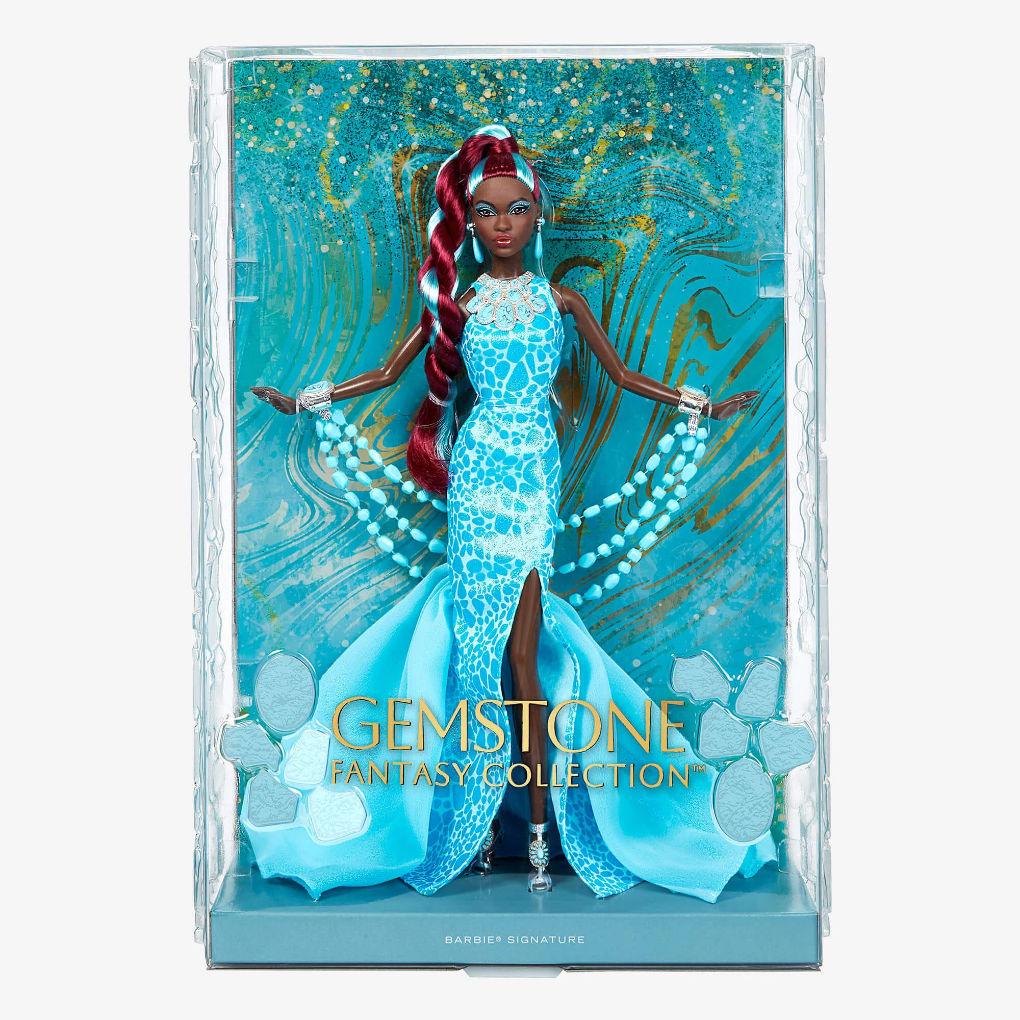 Mattel Creations Barbie Fantasy Collection Turquoise Doll