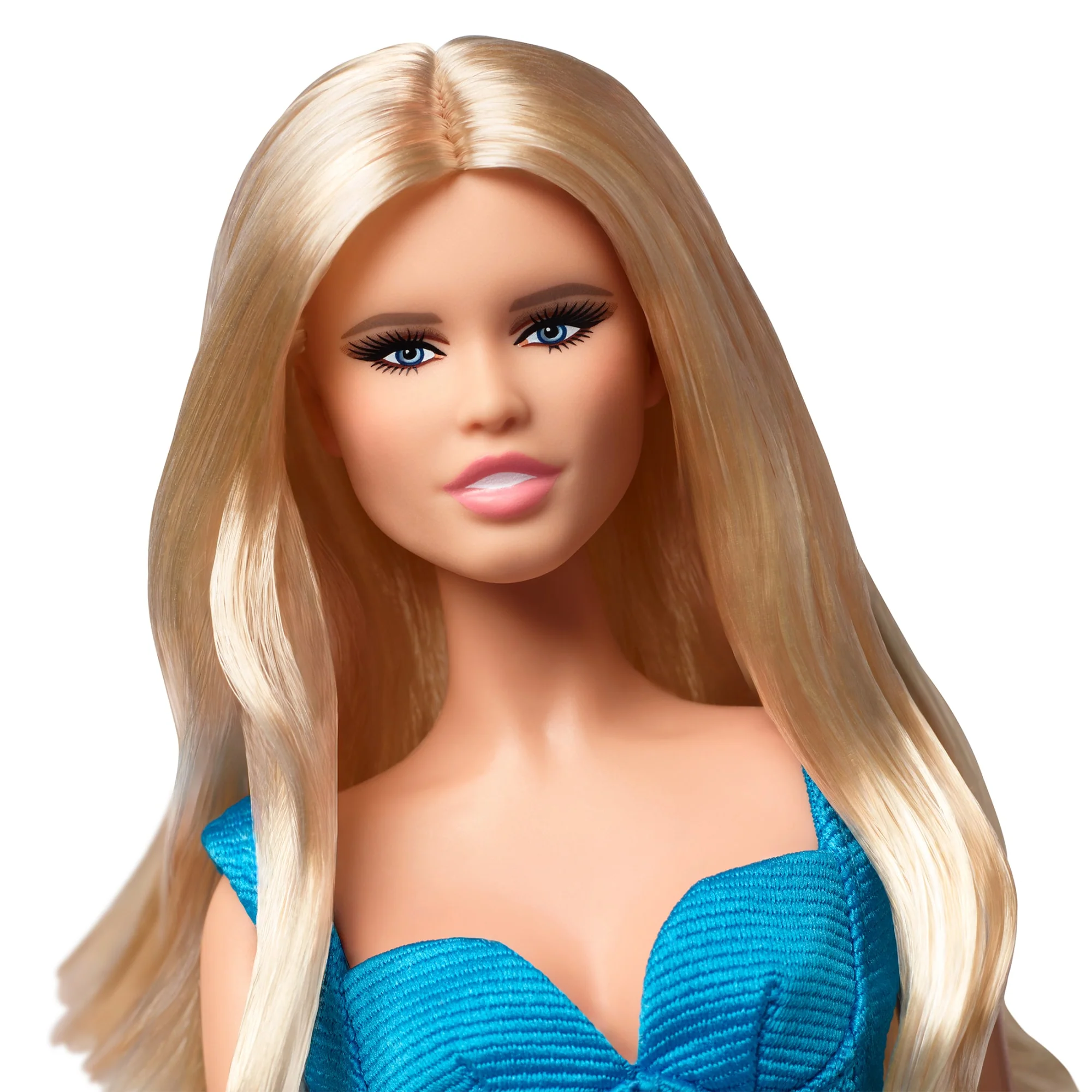 Mattel Creations Barbie Supermodel Claudia Schiffer Doll in Versace Gown