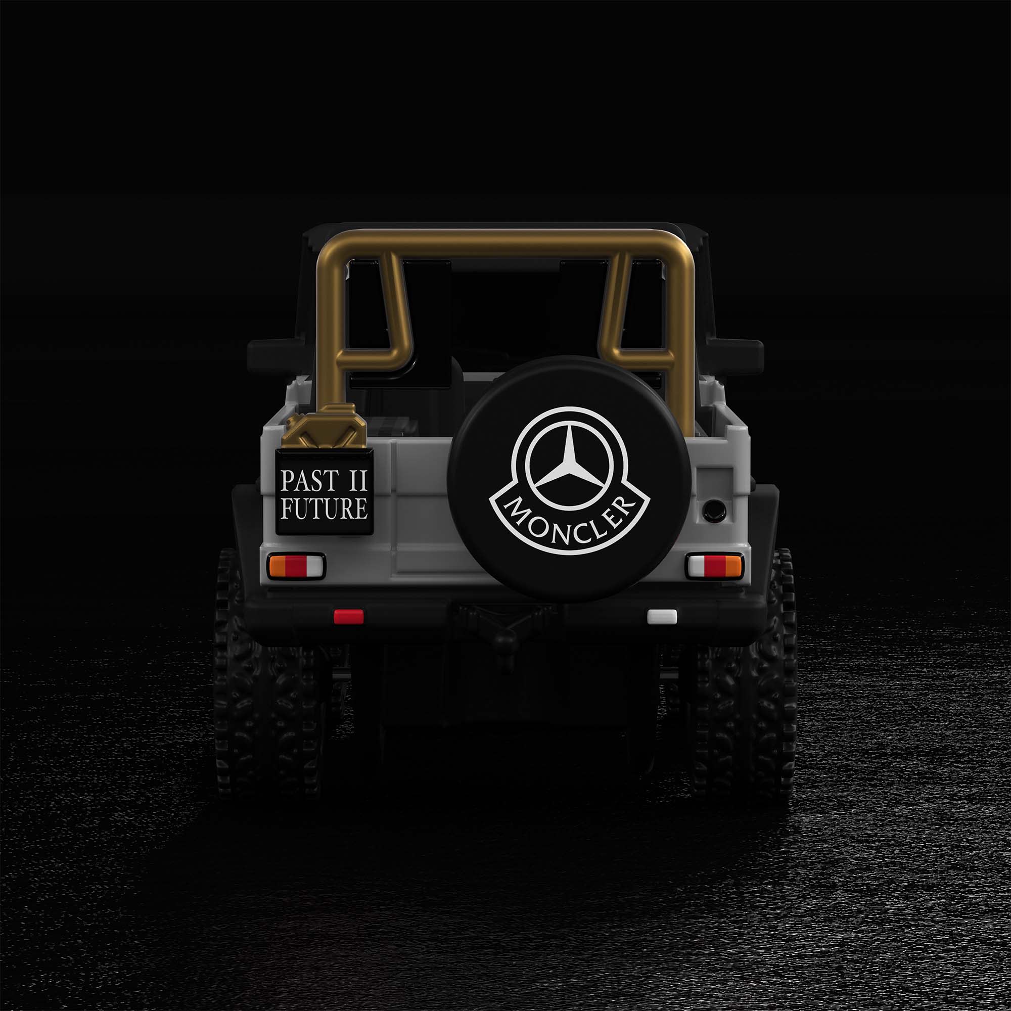 Mattel Creations Hot Wheels x Mercedes-Benz Project G-class Past II Future designed by NIGO