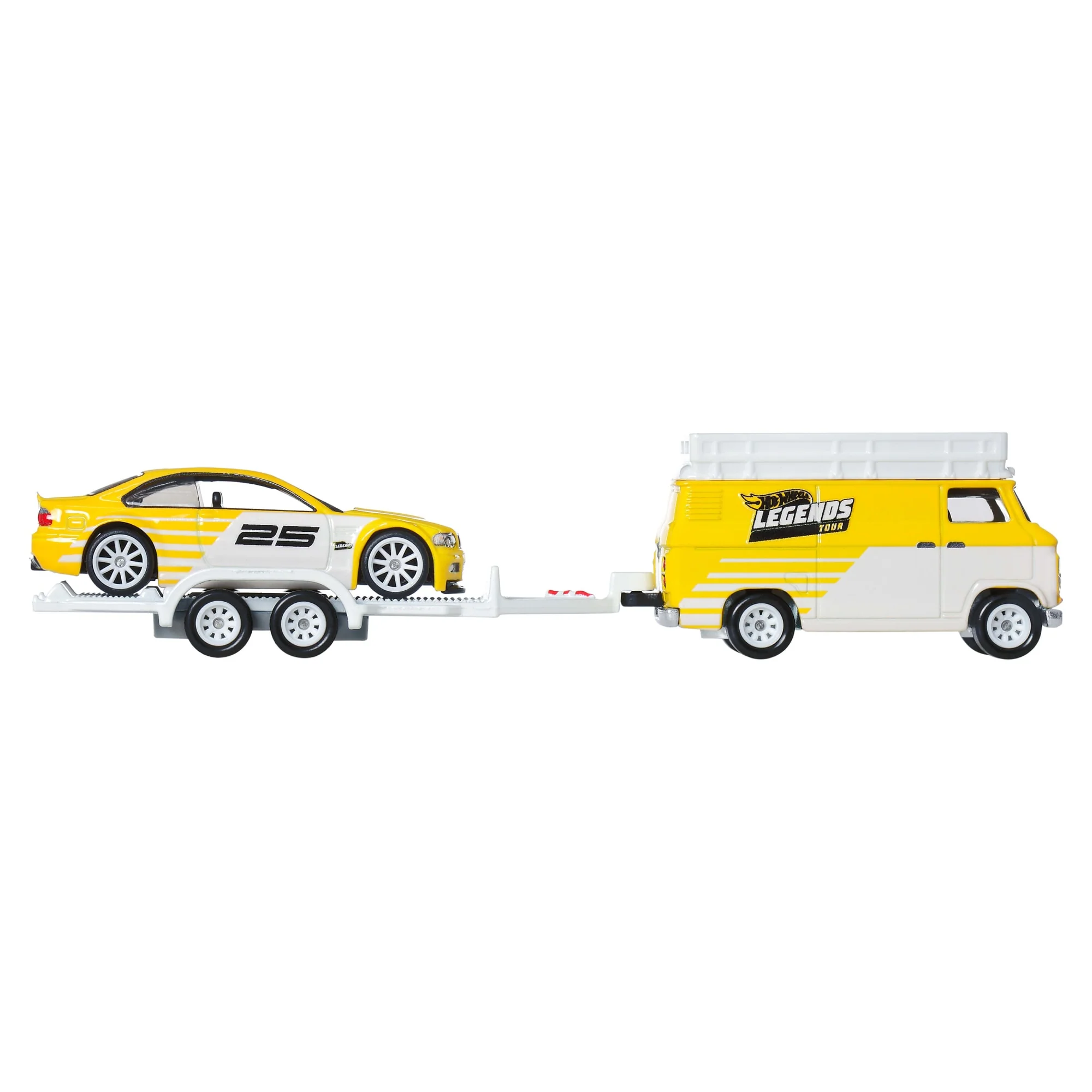 Mattel Creations Hot Wheels Legends Tour Team Transport 2-Pack Hauler & Car
