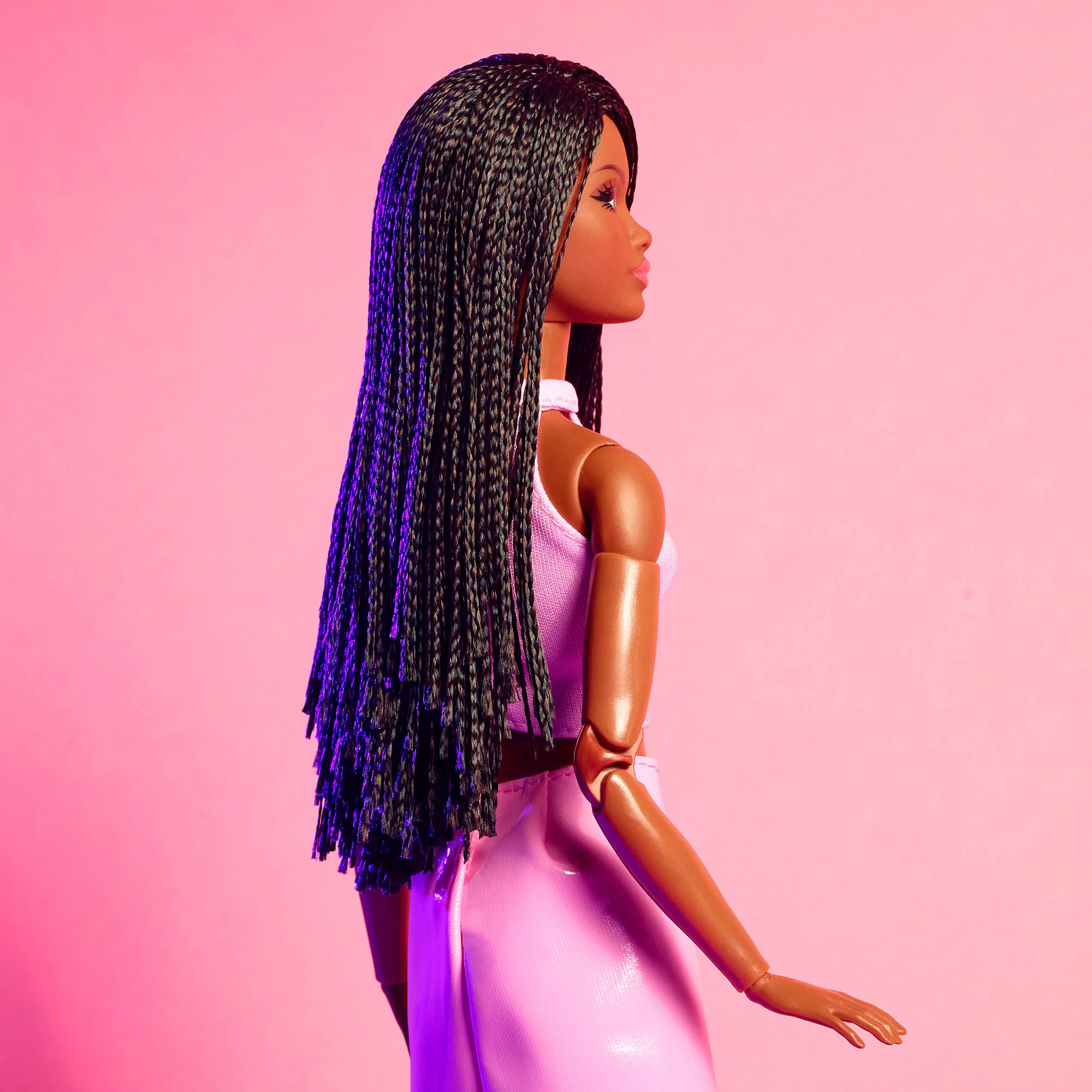 Mattel Creations Barbie Looks Doll #21 (Original, Long Black Hair)