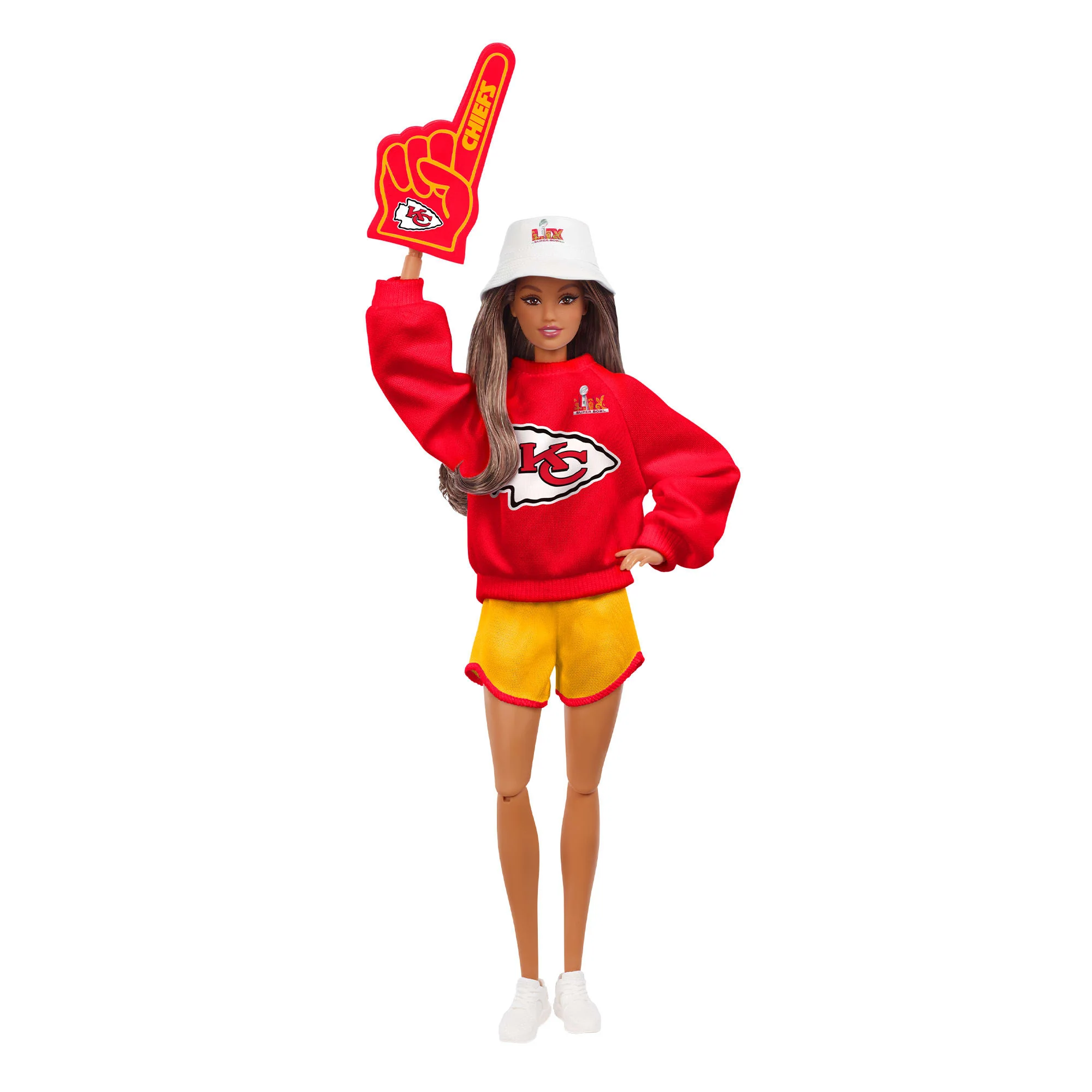 Mattel Creations Barbie x Super Bowl Chiefs Doll 2