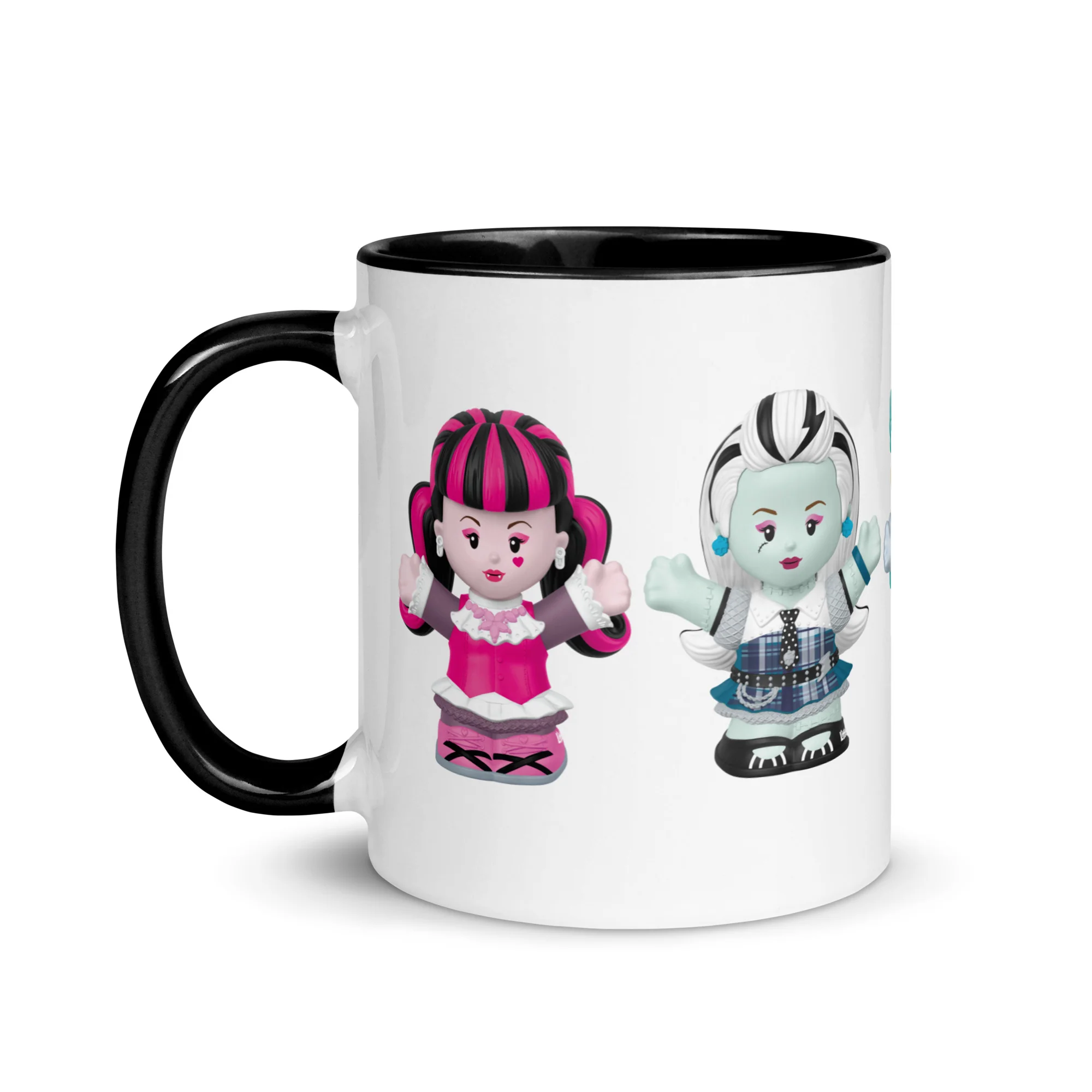 Mattel Creations Little People Collector Monster High White Mug