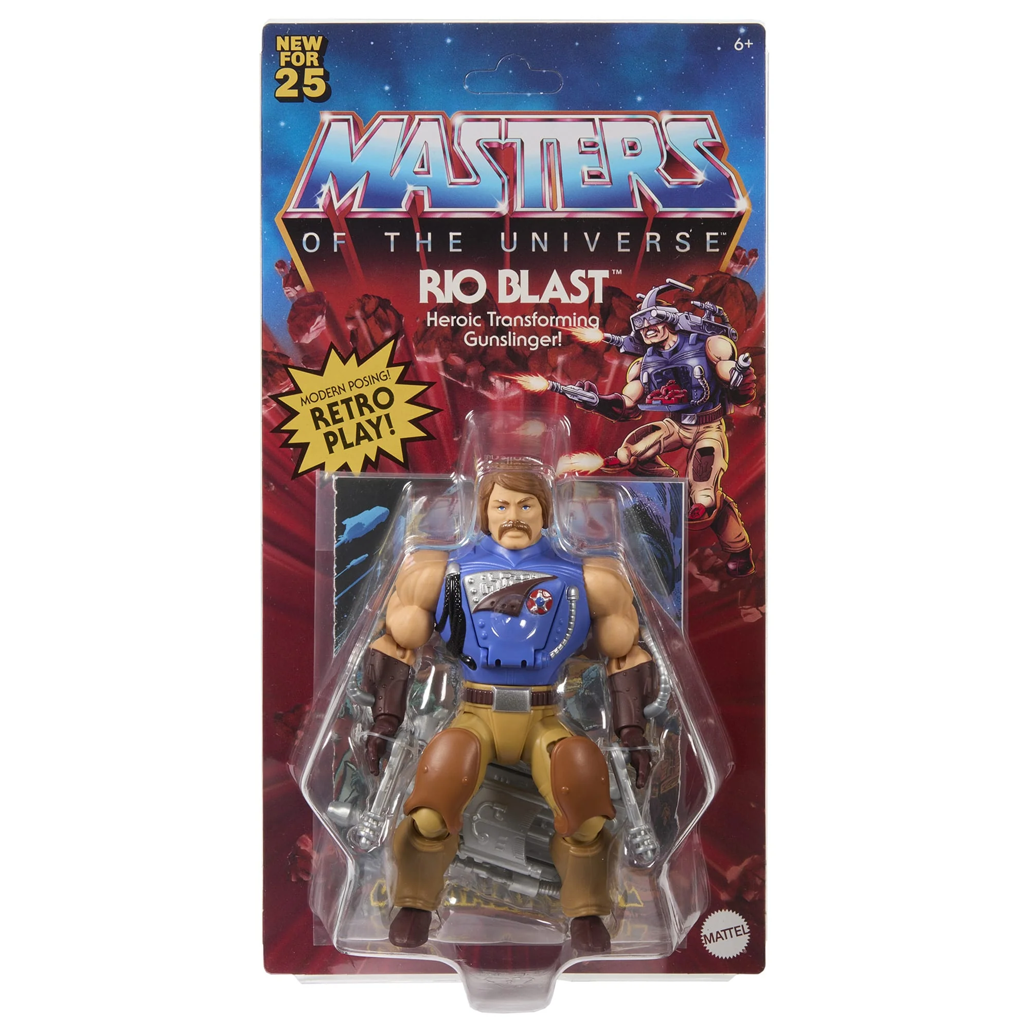 Mattel Creations Masters of the Universe Origins Rio Blast Action Figure