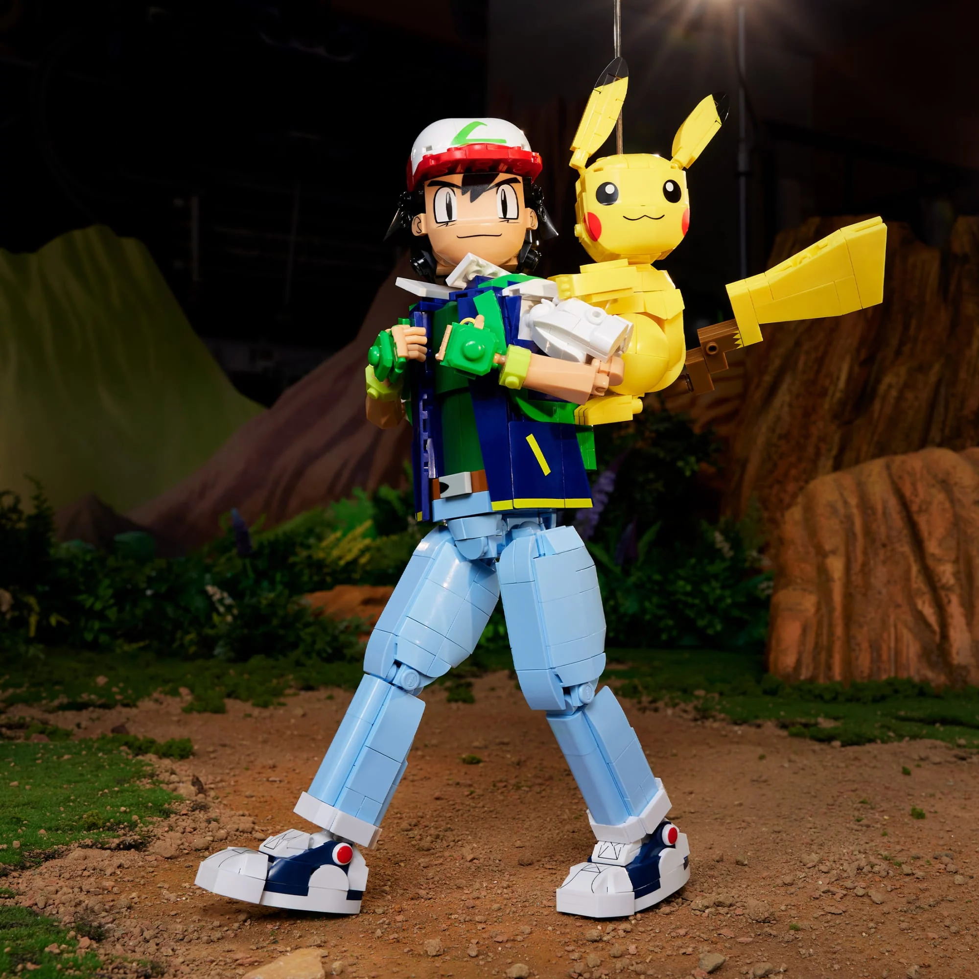 Mattel Creations Ash & Pikachu: Path to Victory by MEGA