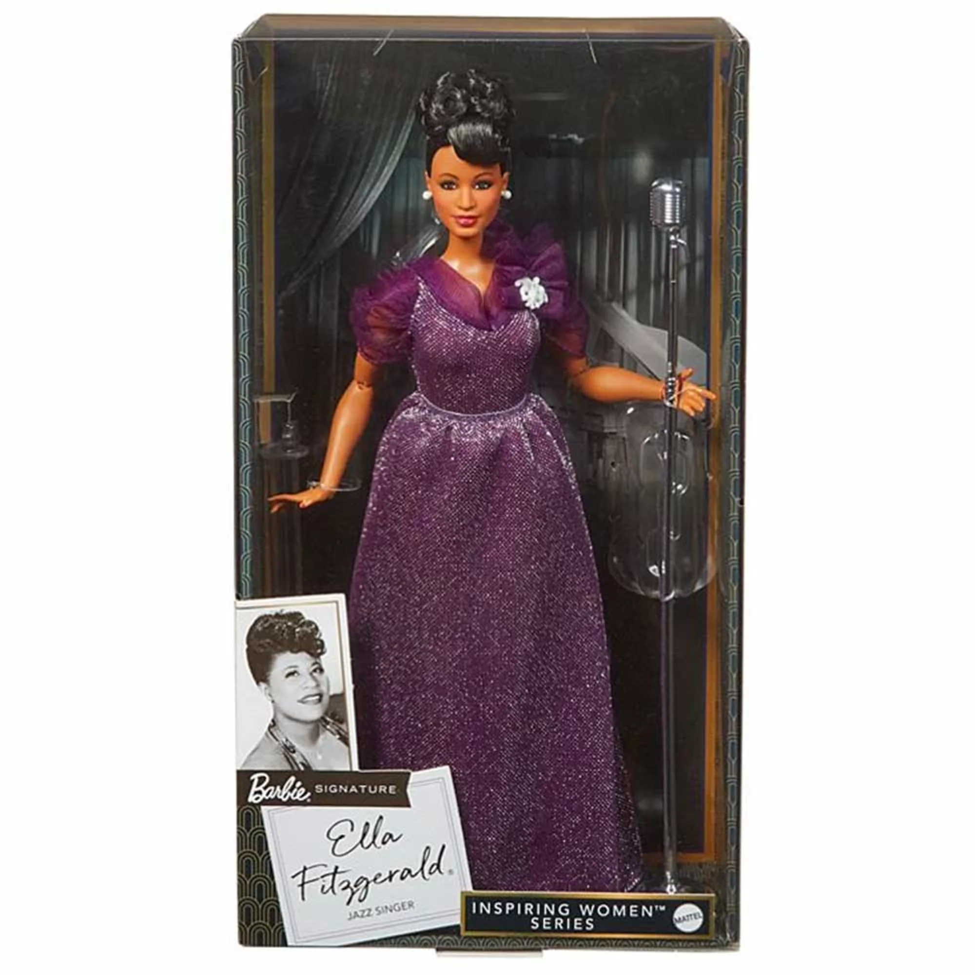 Mattel Creations Ella Fitzgerald Barbie Inspiring Women Doll