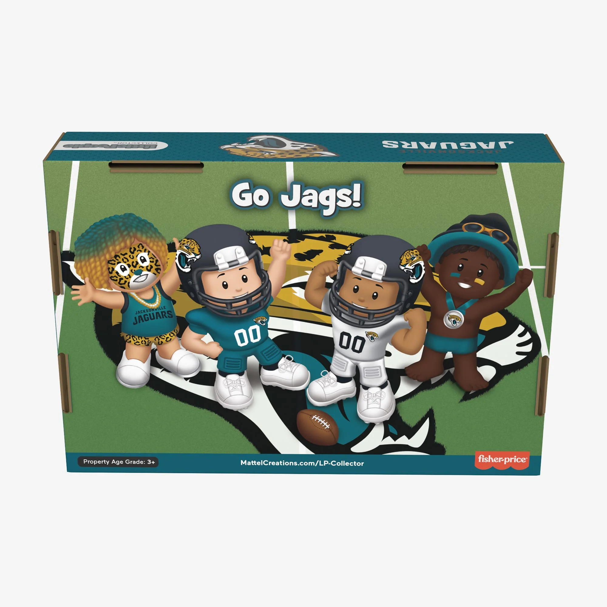 Mattel Creations Little People Collector x NFL Jacksonville Jaguars Set