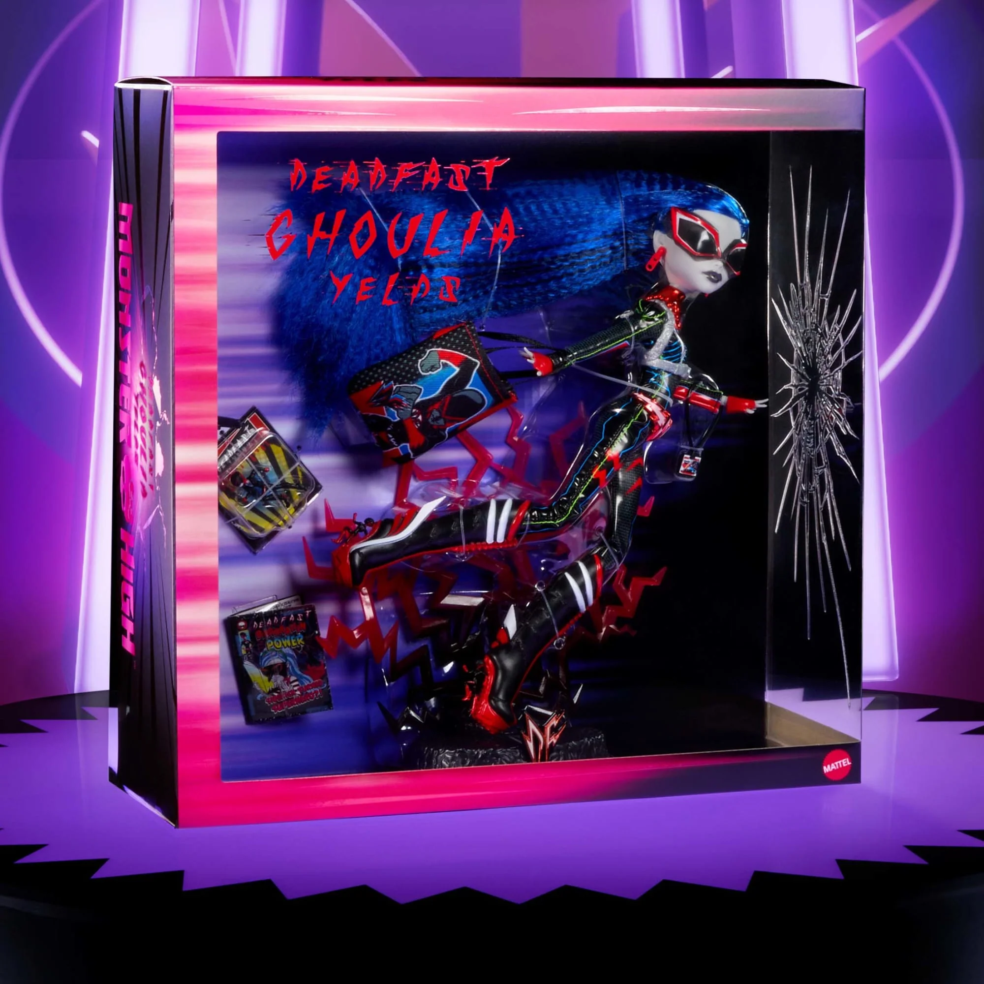 Mattel Creations Monster High Deadfast Ghoulia Yelps Doll