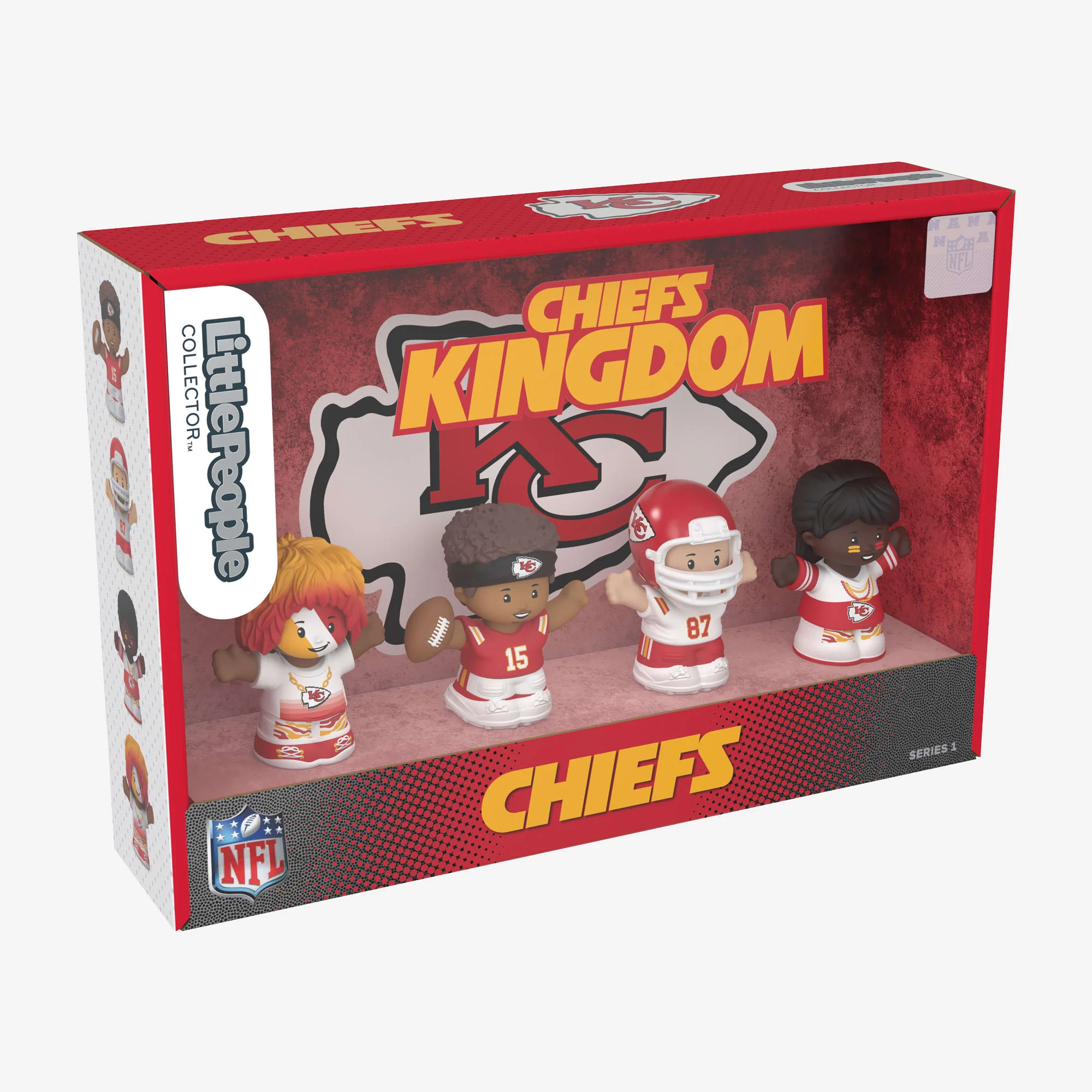 Mattel Creations Little People Collector x NFL Kansas City Chiefs Set