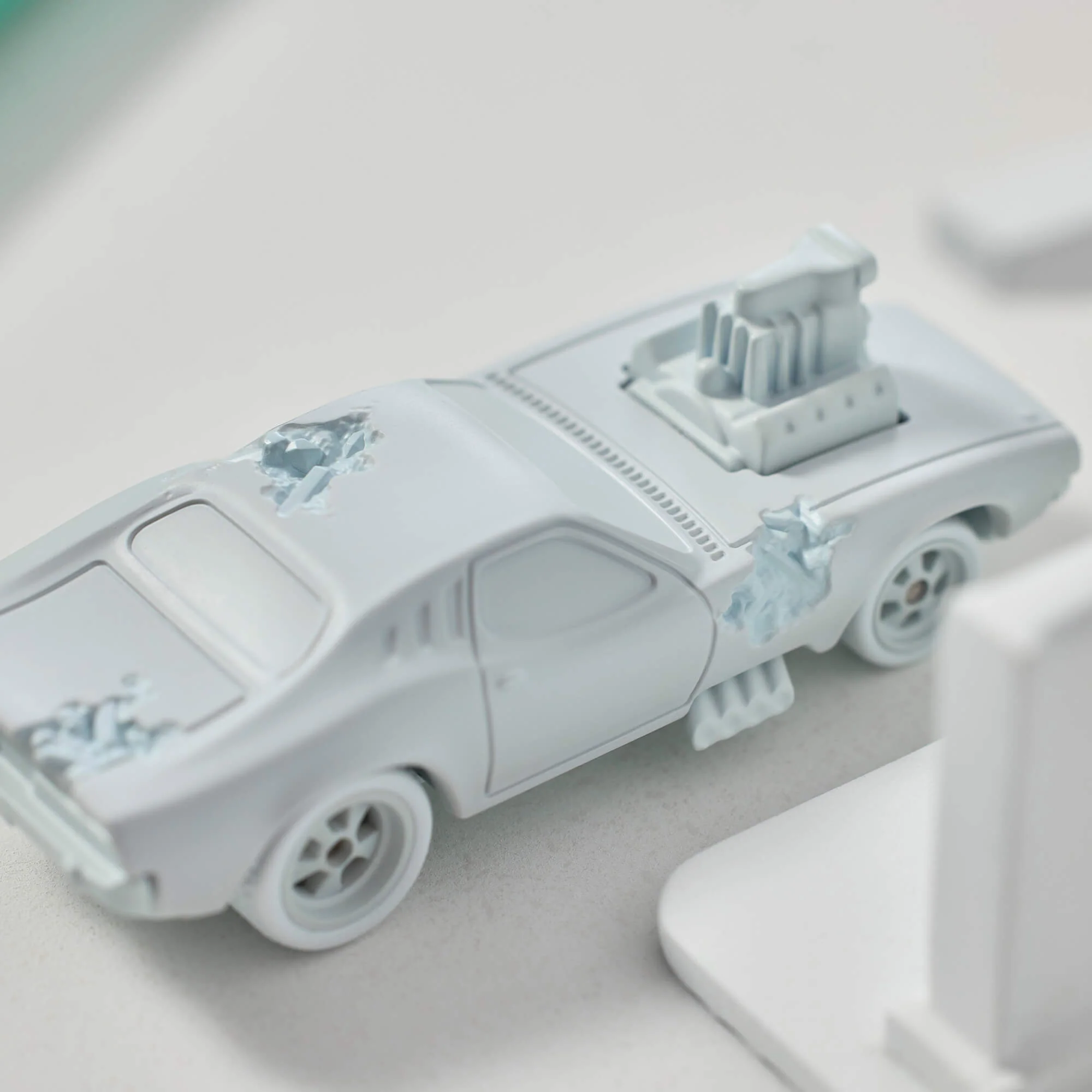 Mattel Creations Hot Wheels x Daniel Arsham Eroded Rodger Dodger