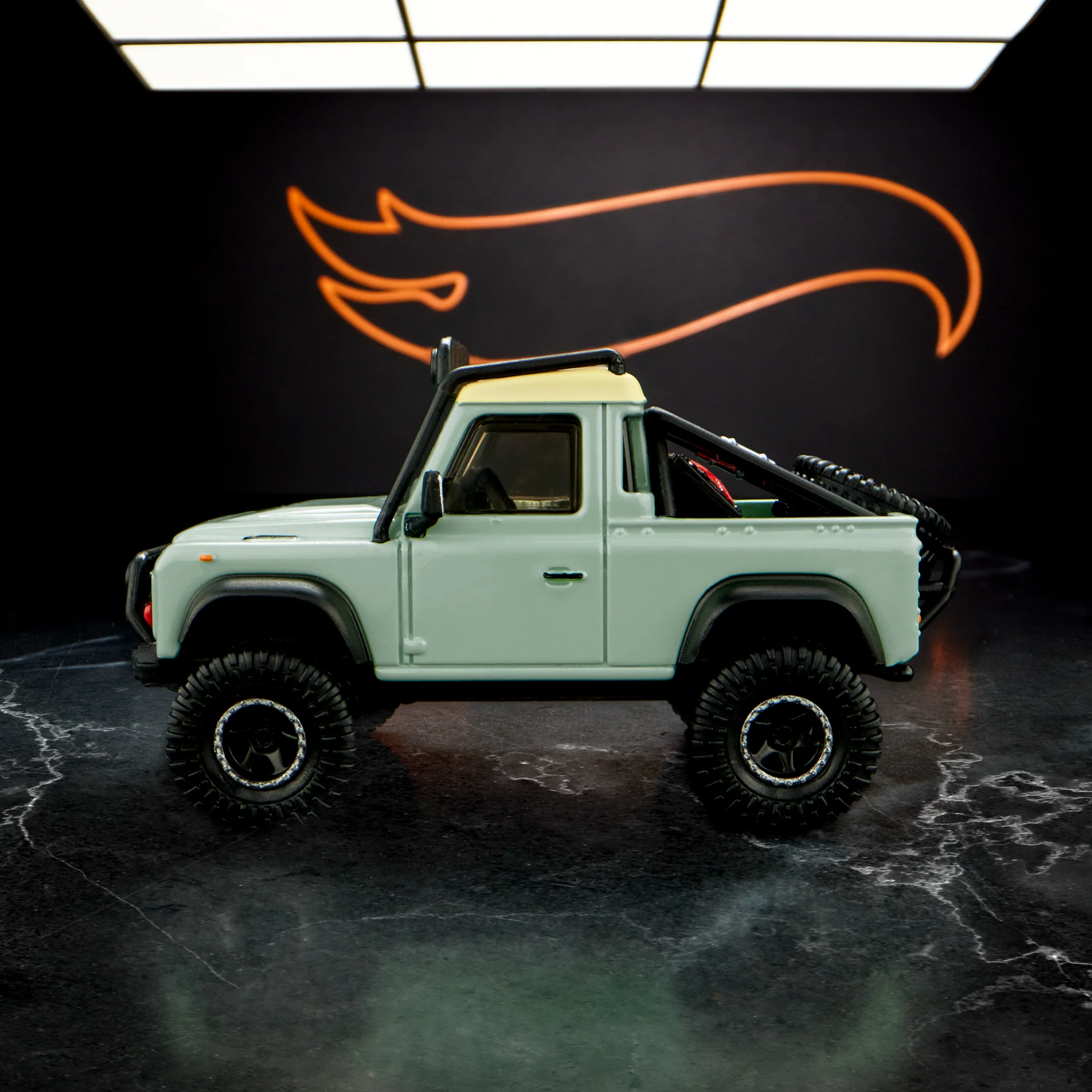 Mattel Creations Elite 64 Series Land Rover Defender 90 Pickup