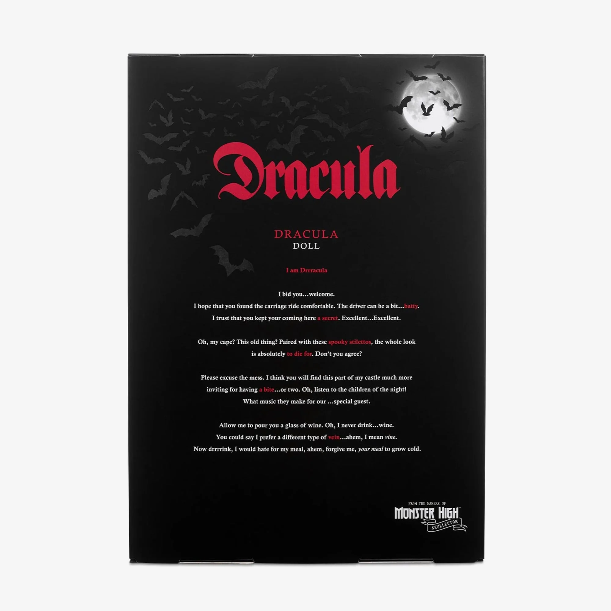 Mattel Creations Dracula Monster High Skullector Doll