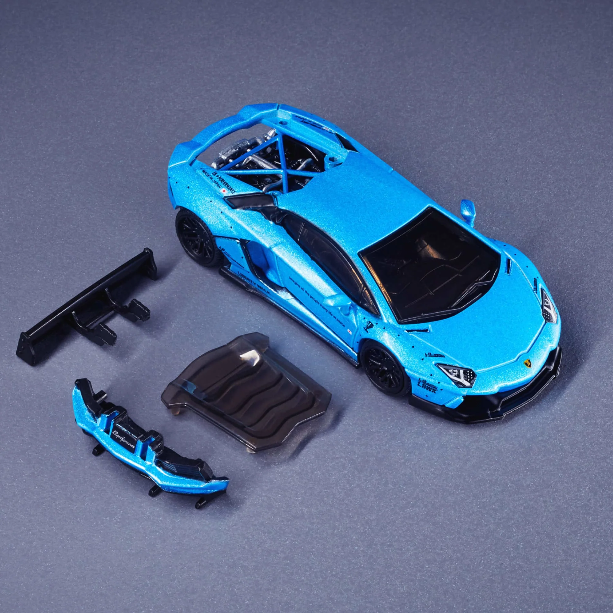 Mattel Creations Elite 64 Series LBWK Lamborghini Aventador LP 700-4