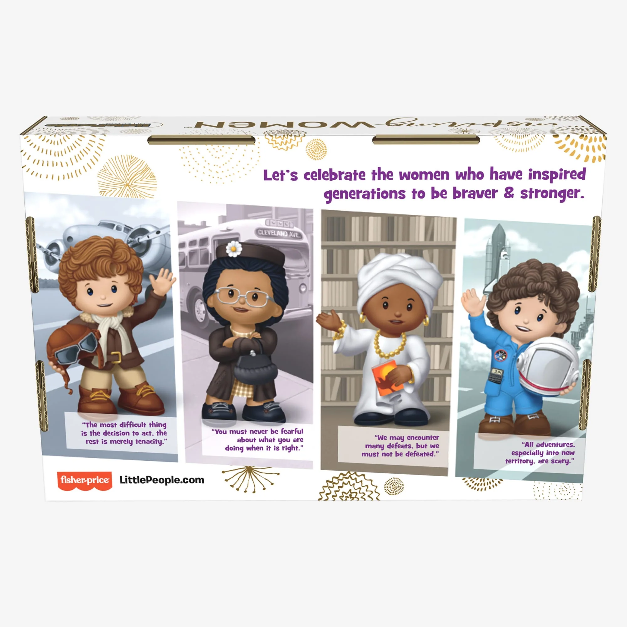Mattel Creations Little People Collector Inspiring Women Figures