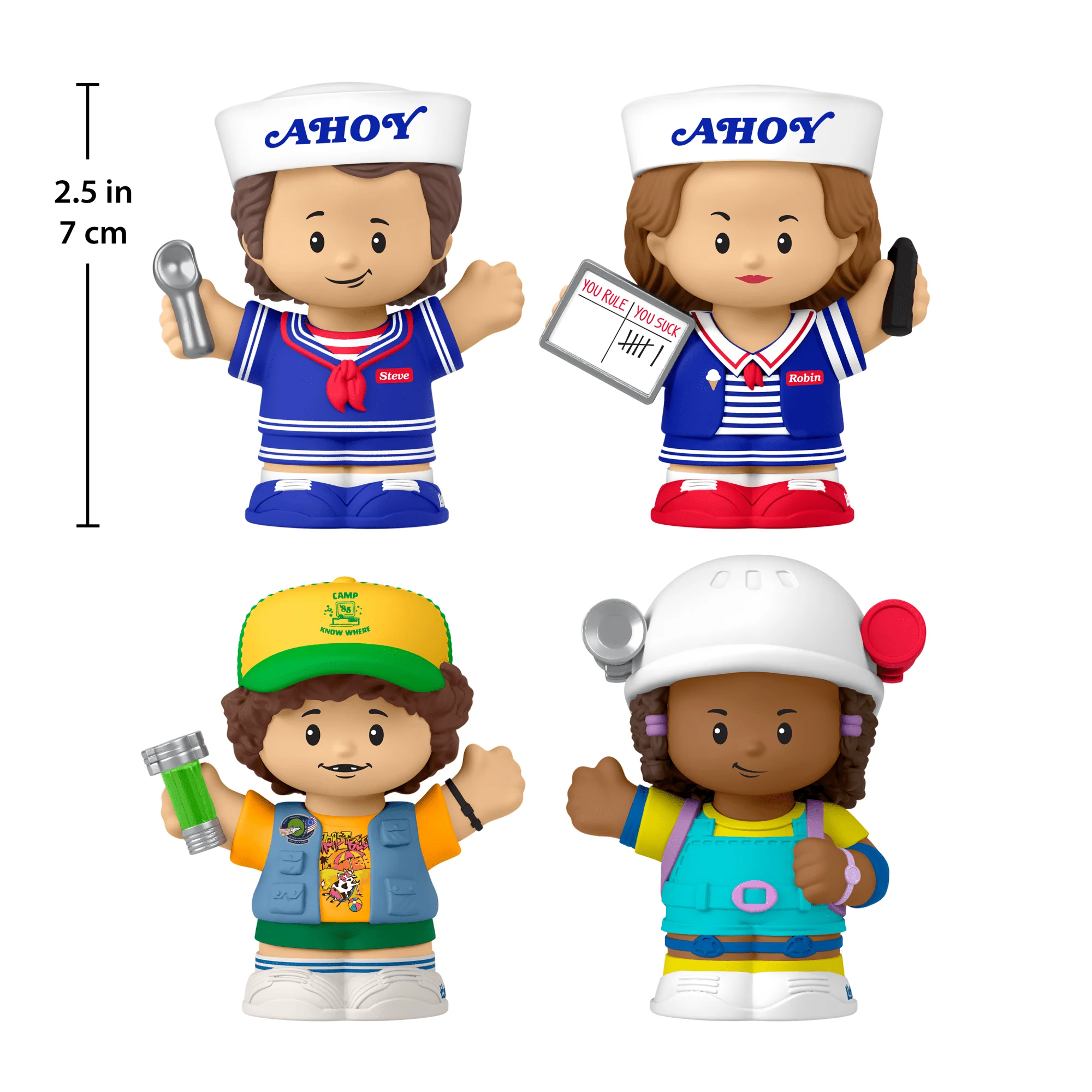 Mattel Creations Little People Collector Stranger Things: Scoops Troop Special Edition Set