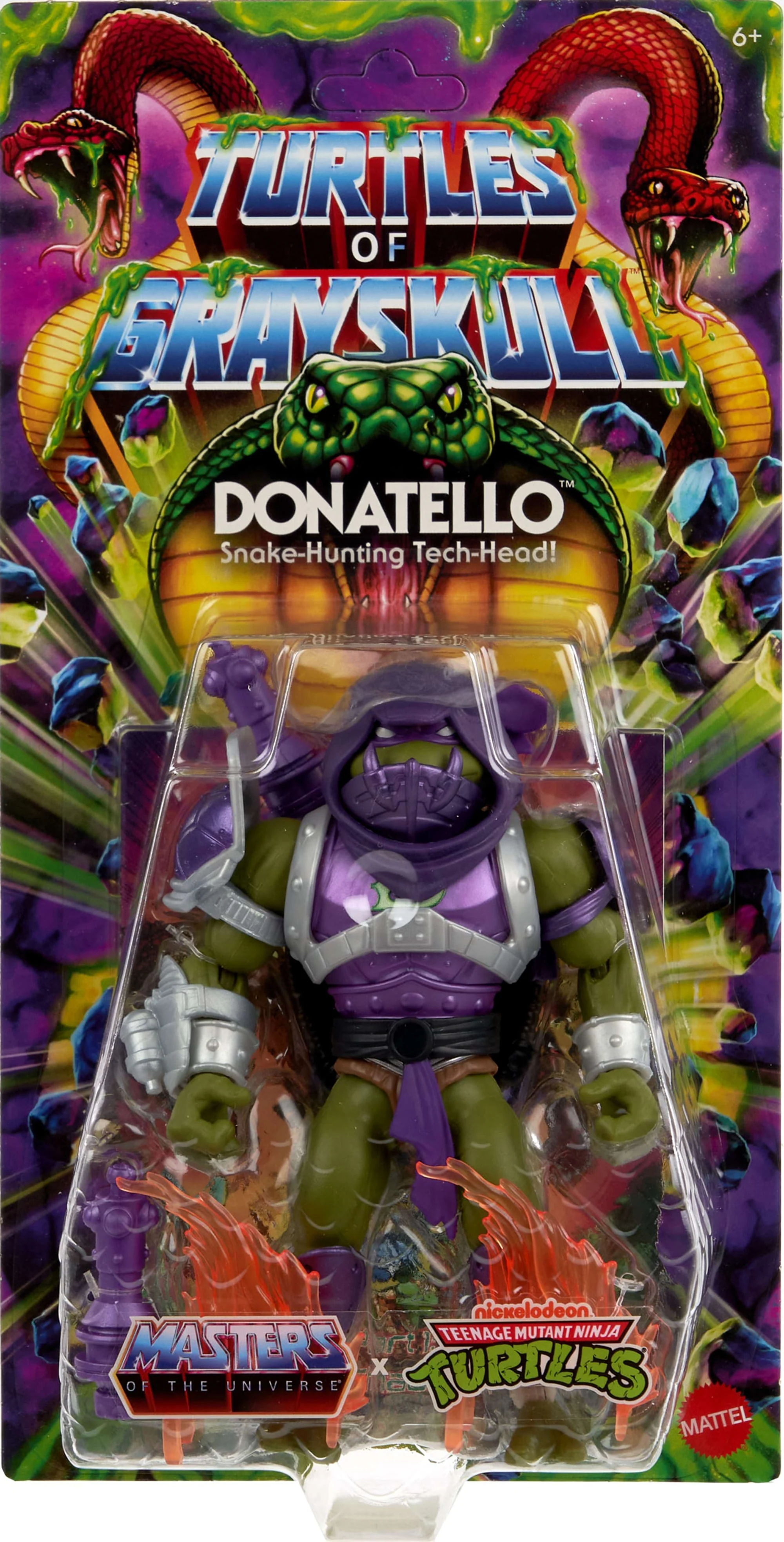 Mattel Creations MOTU Turtles of Grayskull Donatello Action Figure
