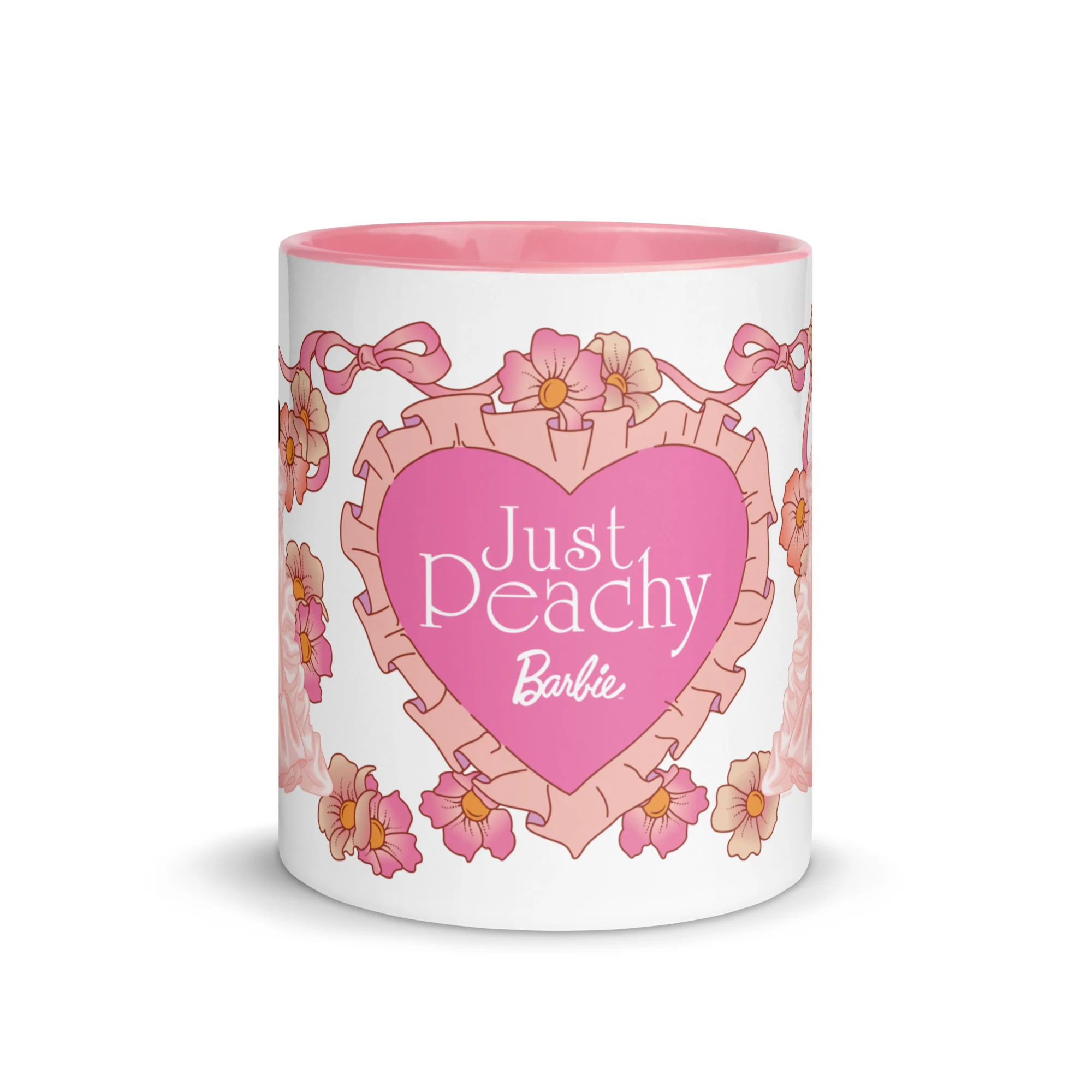 Mattel Creations Barbie Peaches 'n Cream White Mug