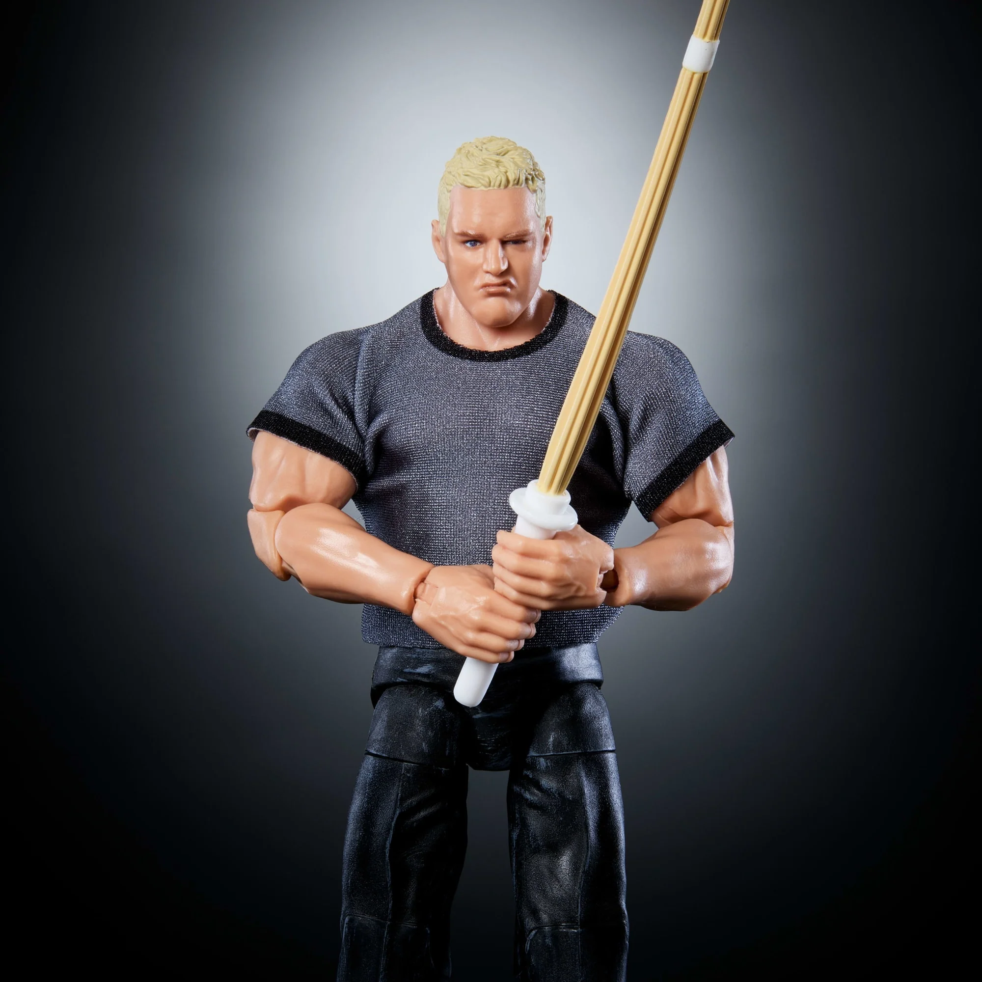 Mattel Creations WWE Elite Collection Monday Night War Hardcore Hak Action Figure & Golga Build-A-Figure Parts