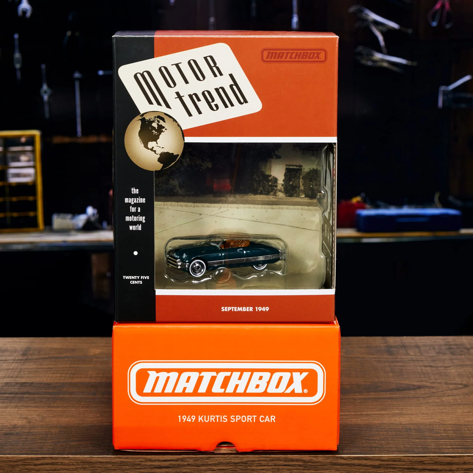 Mattel Creations Matchbox x MotorTrend 1949 Kurtis Sport Car