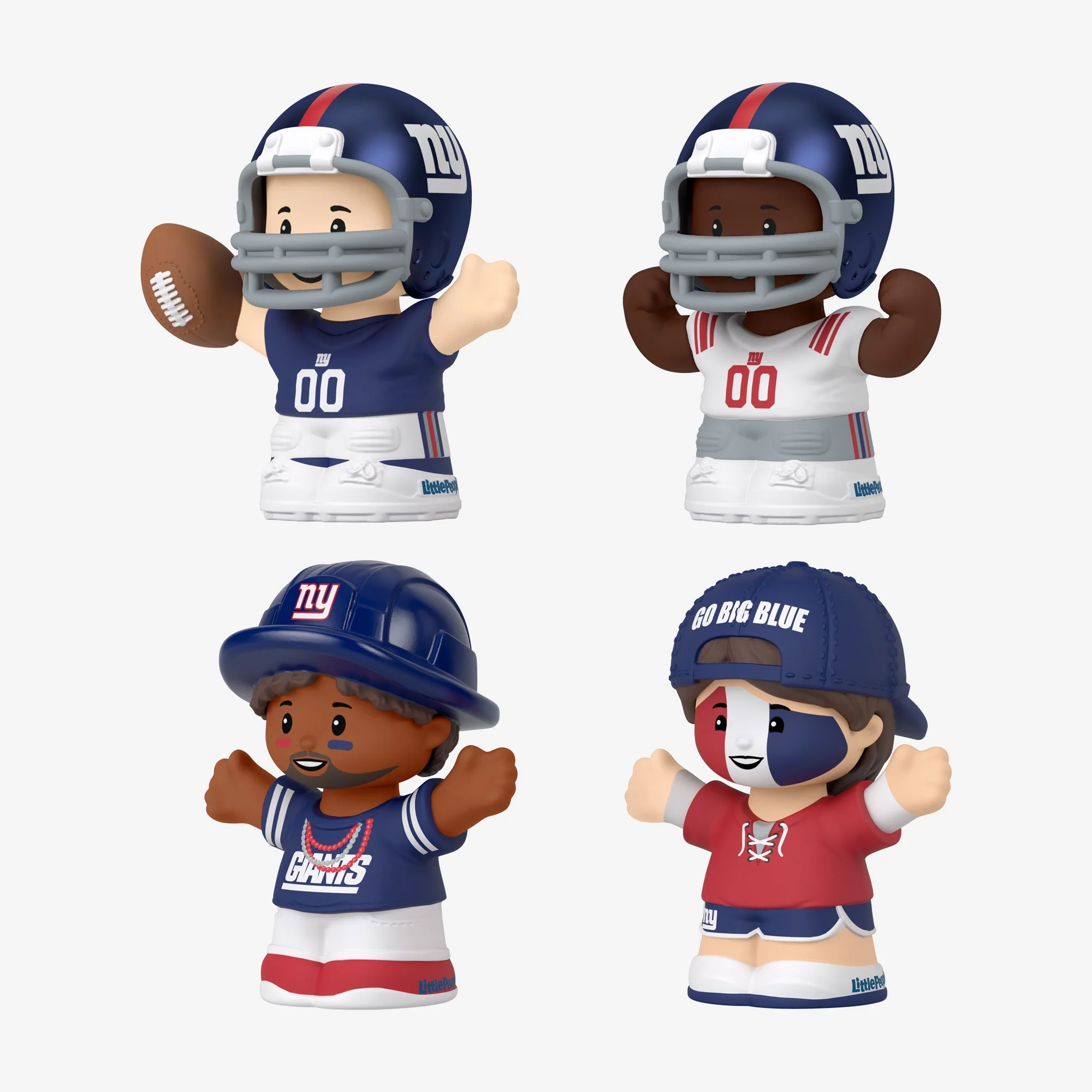 Mattel Creations Little People Collector x NFL New York Giants Set