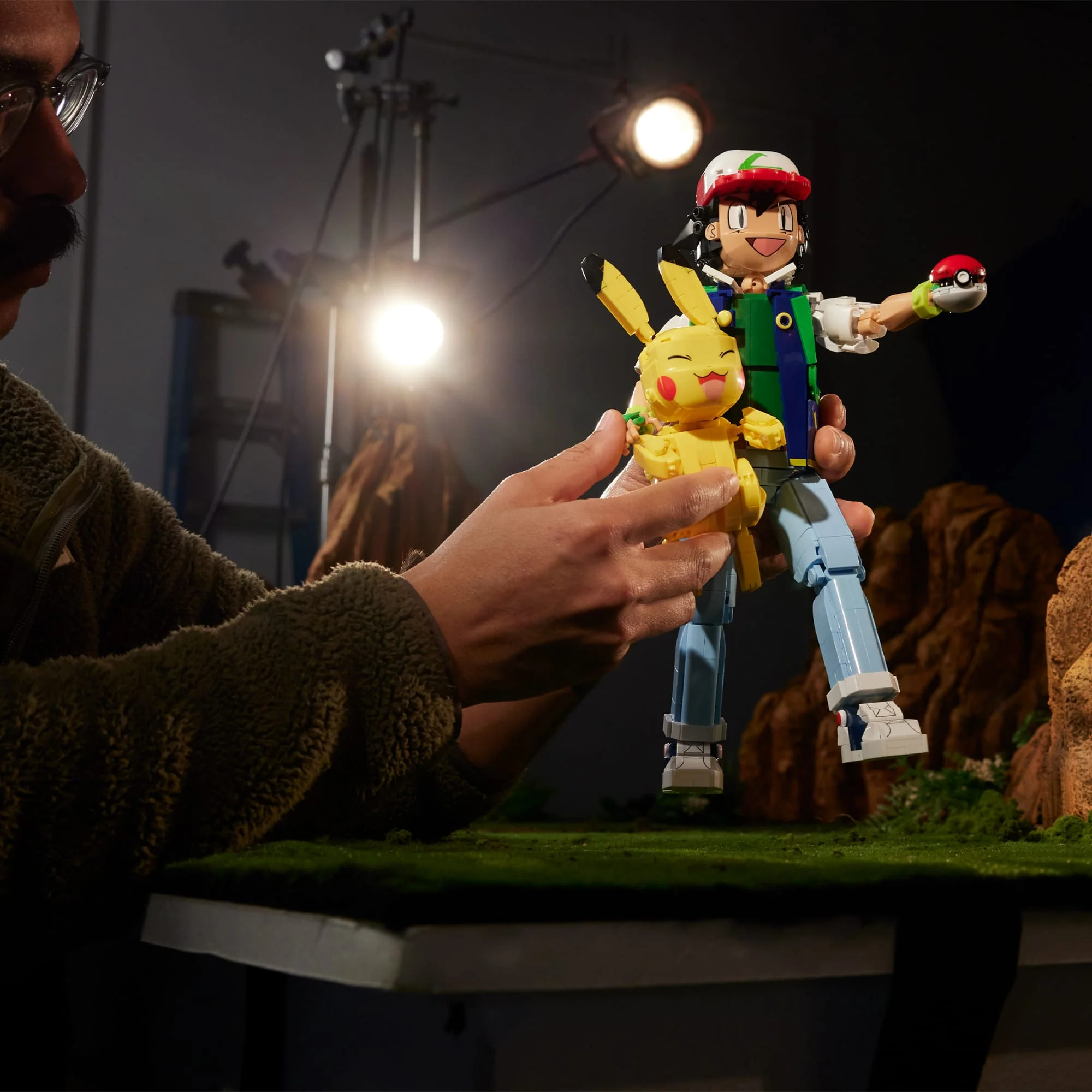 Mattel Creations Ash & Pikachu: Path to Victory by MEGA