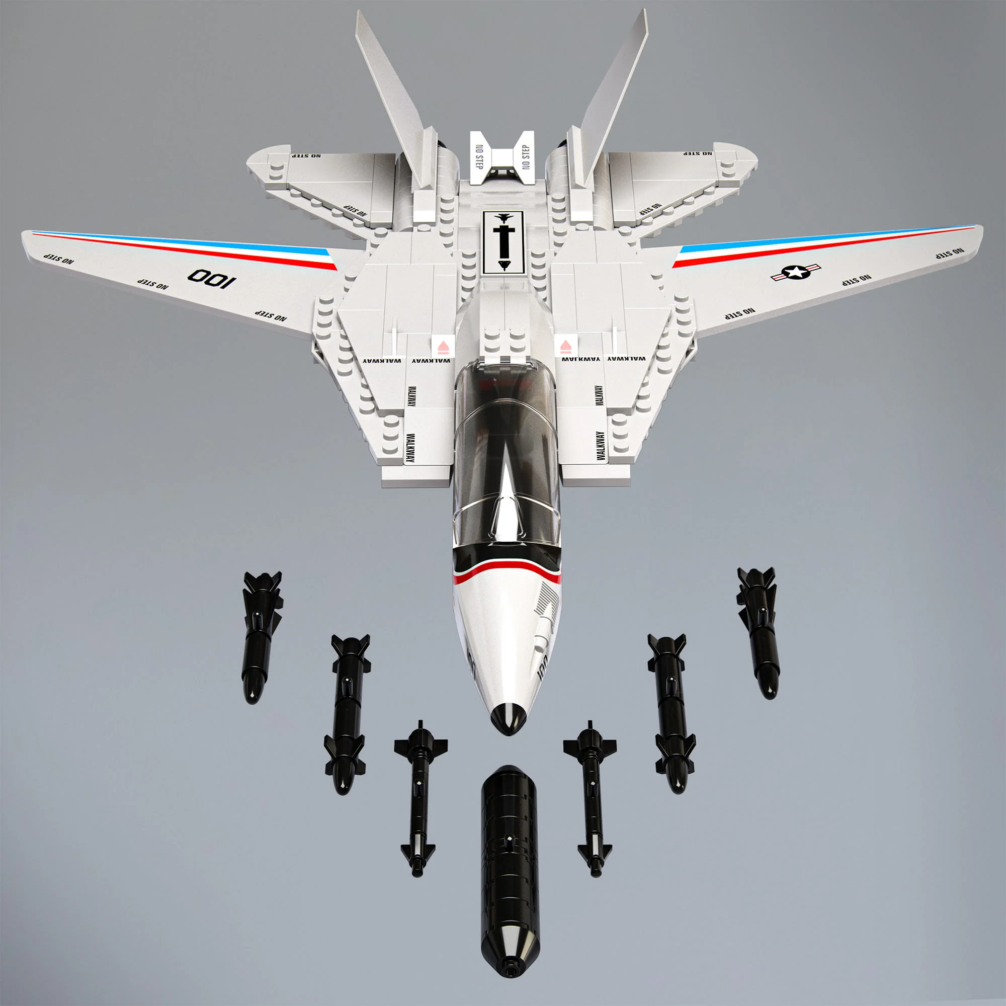 Mattel Creations MEGA G.I. JOE Skystriker vs. COBRA H.I.S.S. Building Set