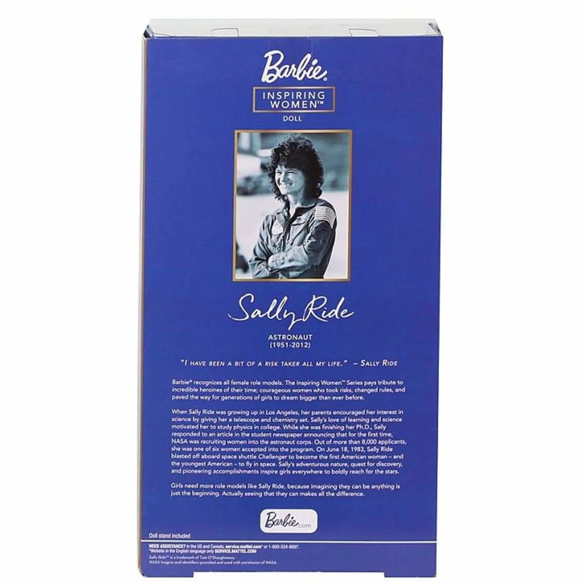 Mattel Creations Sally Ride Barbie Inspiring Women Doll