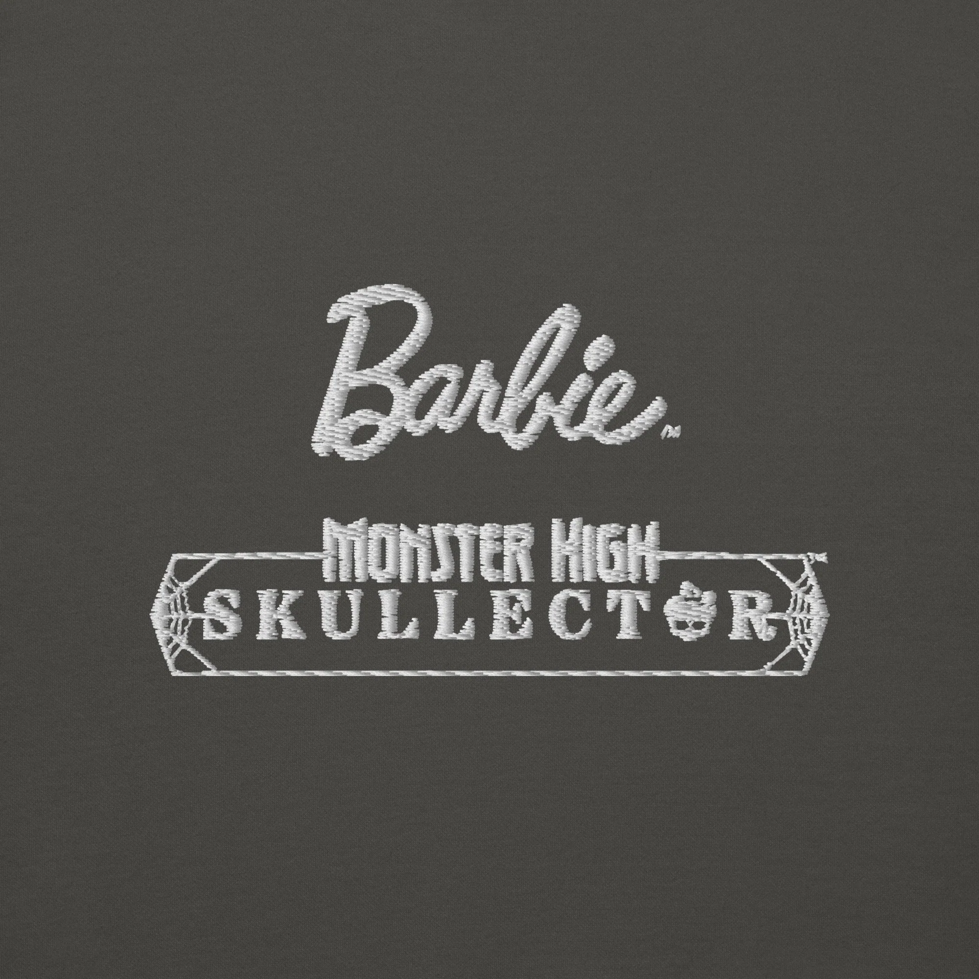 Mattel Creations Monster High Barbie Frankie Barbie Gray Hoodie