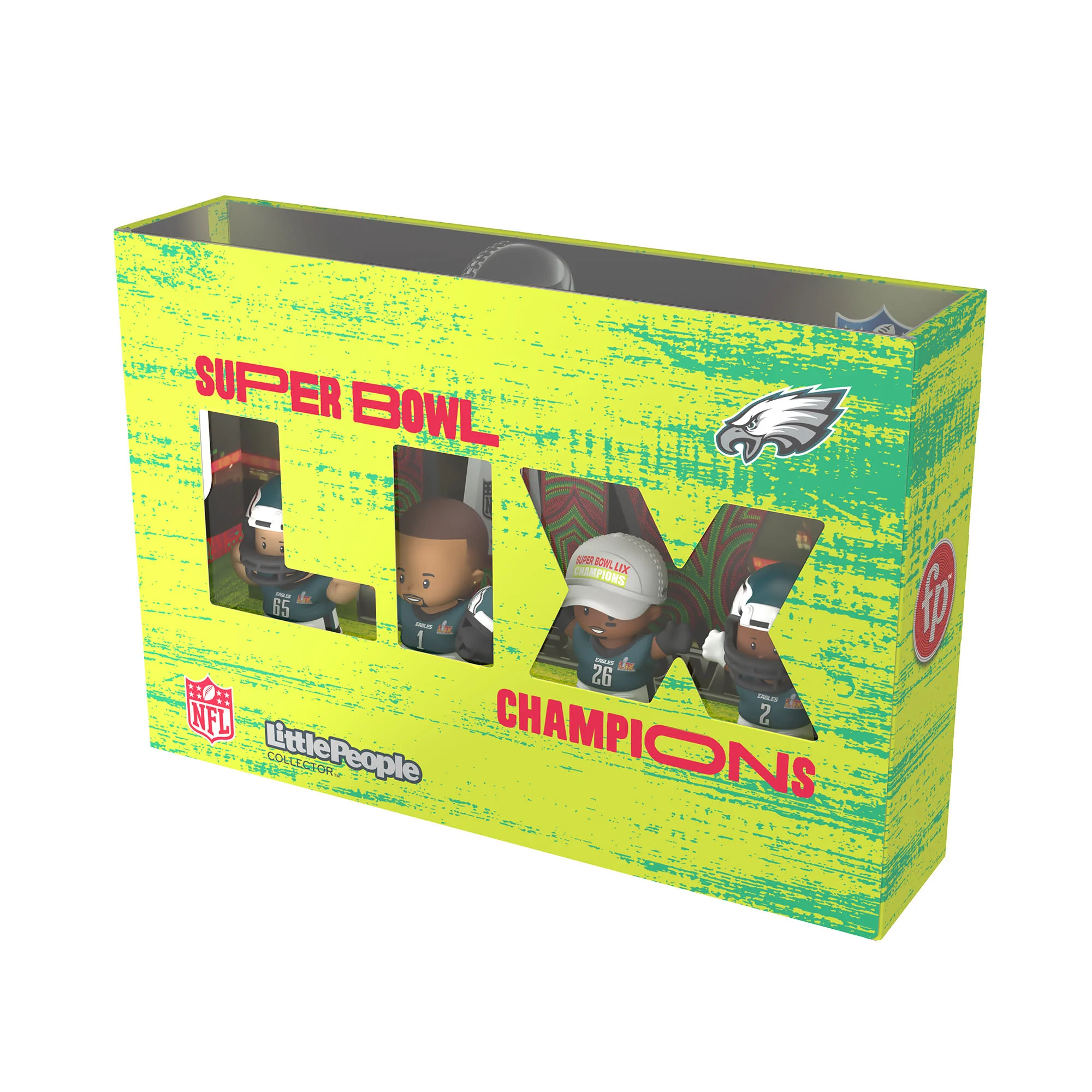 Mattel Creations Little People Collector x Super Bowl Eagles Set